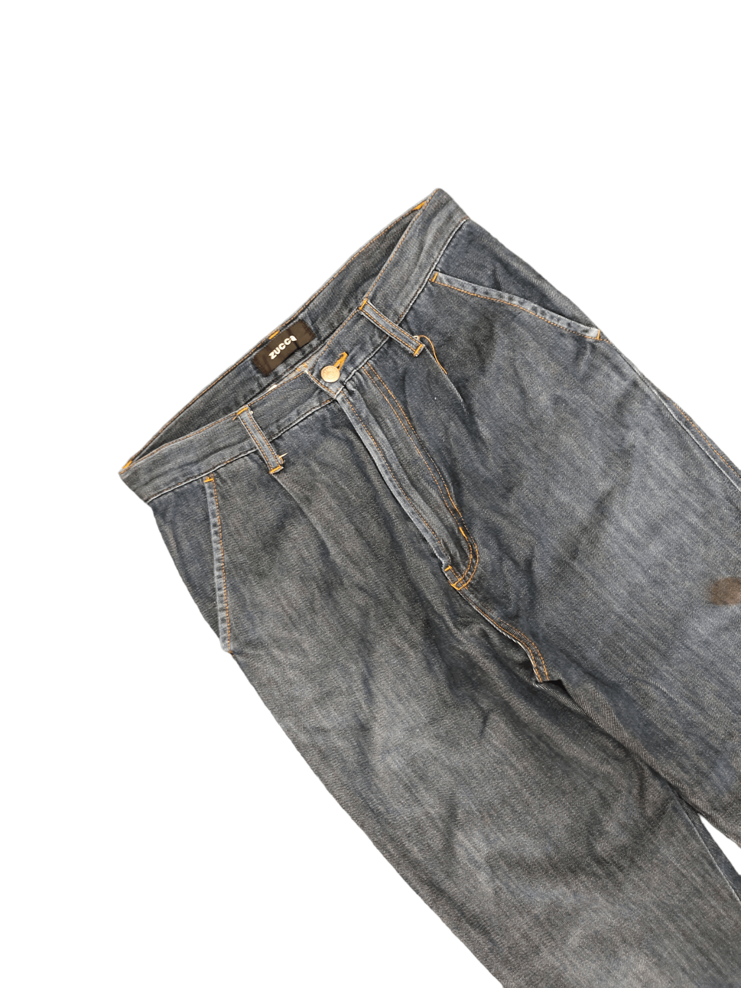 Zucca Zucca Issey Miyake Drop Crotch Comfort Denim Pants Size US 30 / EU 46 - 12 Thumbnail