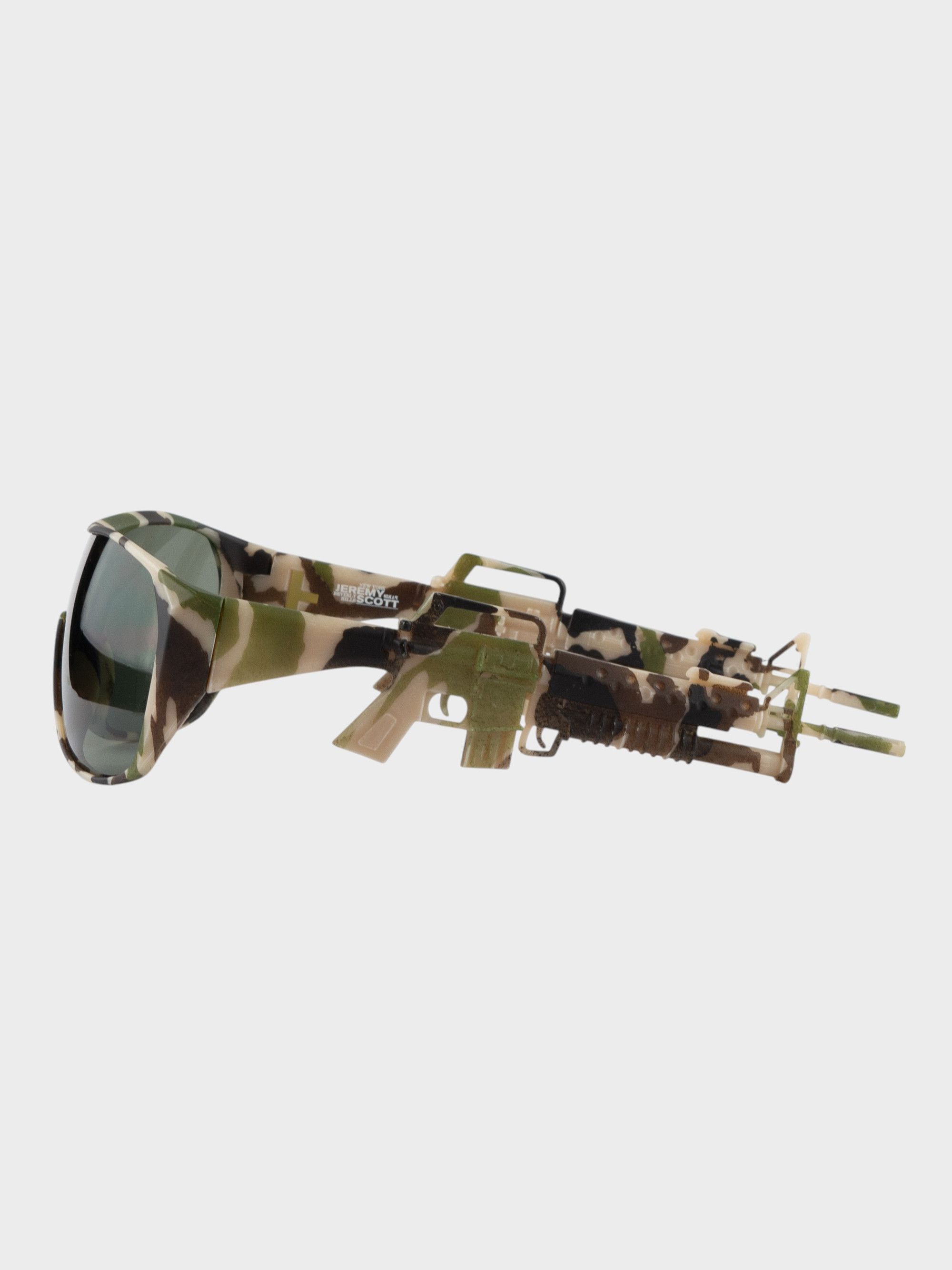 Jeremy Scott × Linda Farrow Linda Farrow X Jeremy Scott - S/S 2013 - army sunglasses Size ONE SIZE - 4 Thumbnail