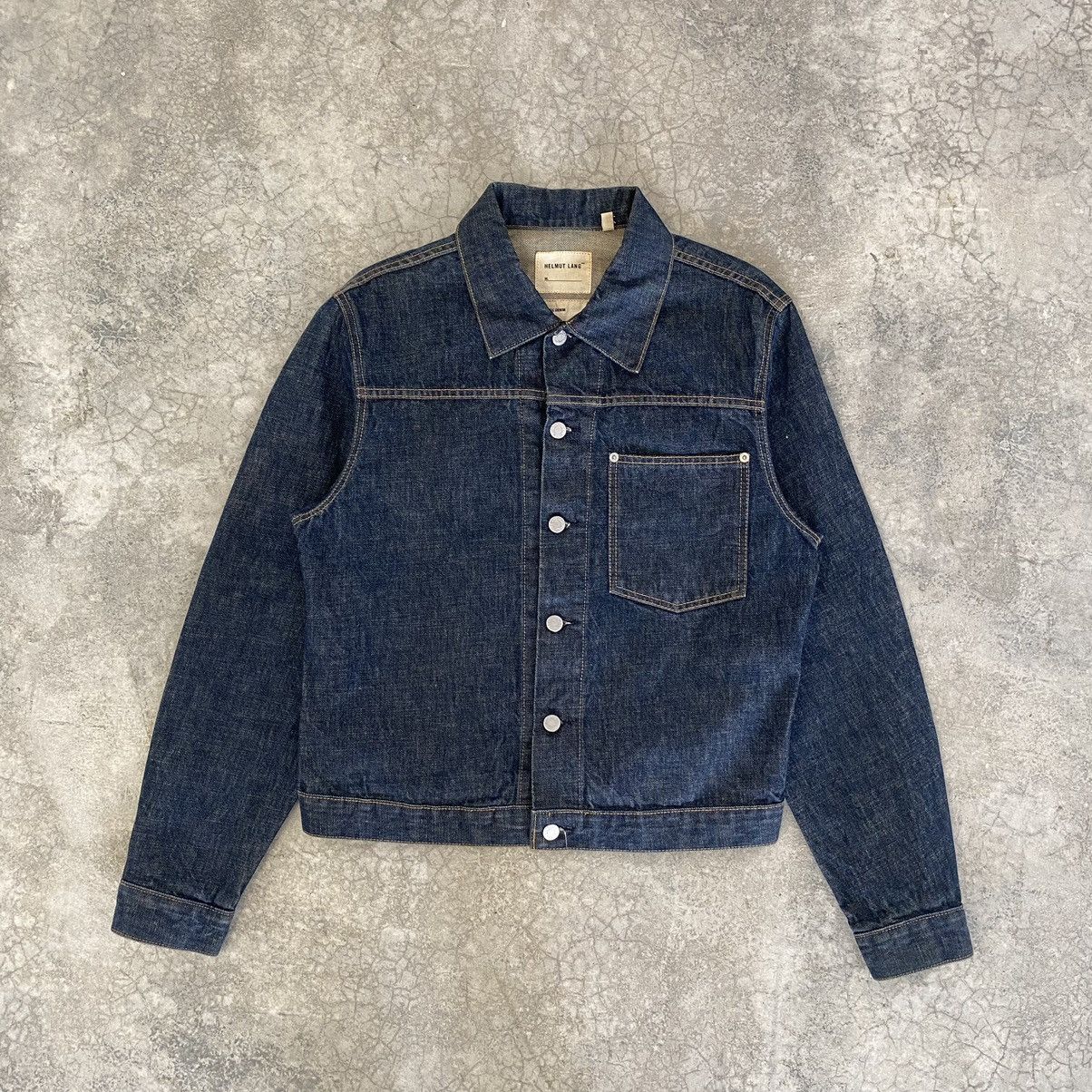 Helmut Lang Archive Helmut Lang Type 1 Single Pocket Denim Jacket Size US M / EU 48-50 / 2 - 5 Thumbnail