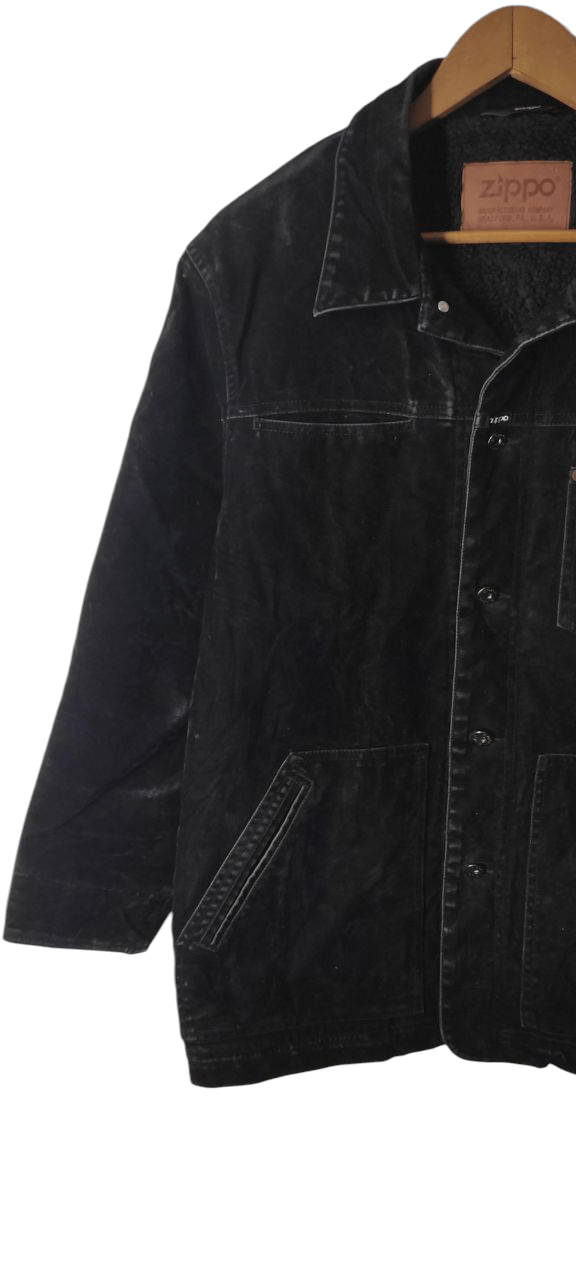 Zippo ZIPPO DENIM HIKORY DOUBLE POCKET JEANS JACKET Size US L / EU 52-54 / 3 - 7 Thumbnail