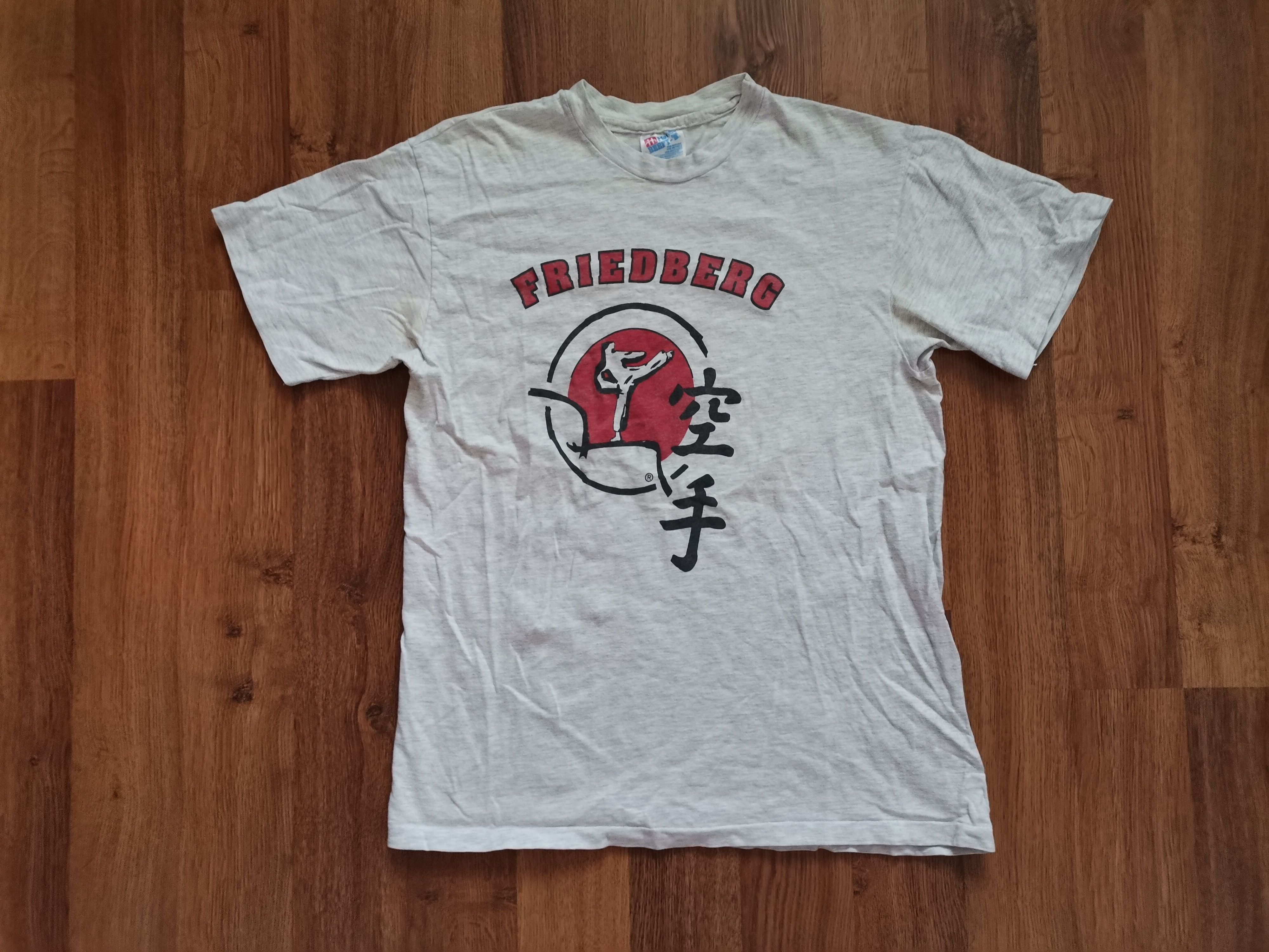Hanes × Vintage Vintage Hanes Friedberg Karate Tee Size US M / EU 48-50 / 2 - 1 Thumbnail