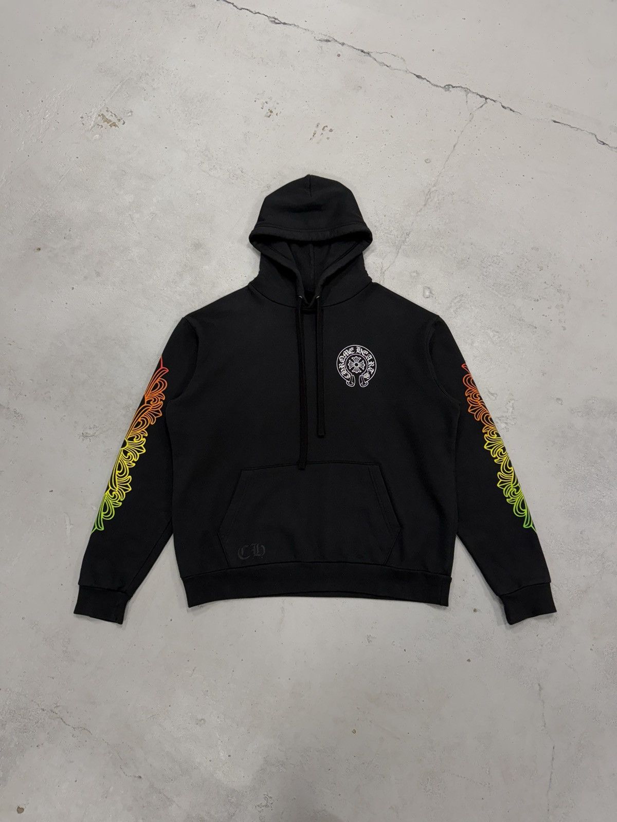 Chrome Hearts Chrome Hearts Gradient Horseshoe Hoodie Black Medium Size US M / EU 48-50 / 2 - 1 Thumbnail