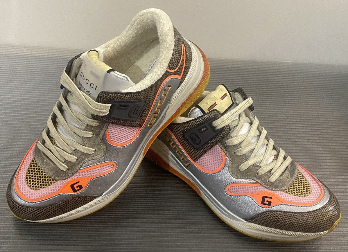 Gucci Gucci 🇮🇹 Lavaredo Fab Ultrapace sneakers 8uk NEW Size US 9 / EU 42 - 4 Thumbnail