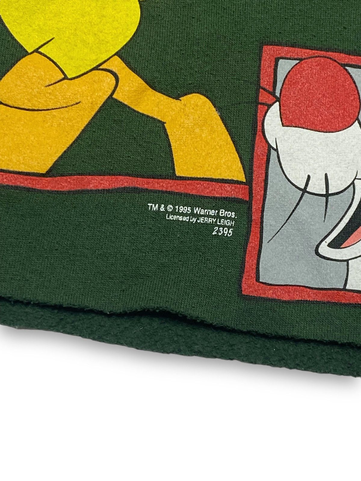 Disney 1995 Vintage DISNEY LOONEY TUNES Cropped Sweatshirt Big Logo Size US M / EU 48-50 / 2 - 3 Thumbnail