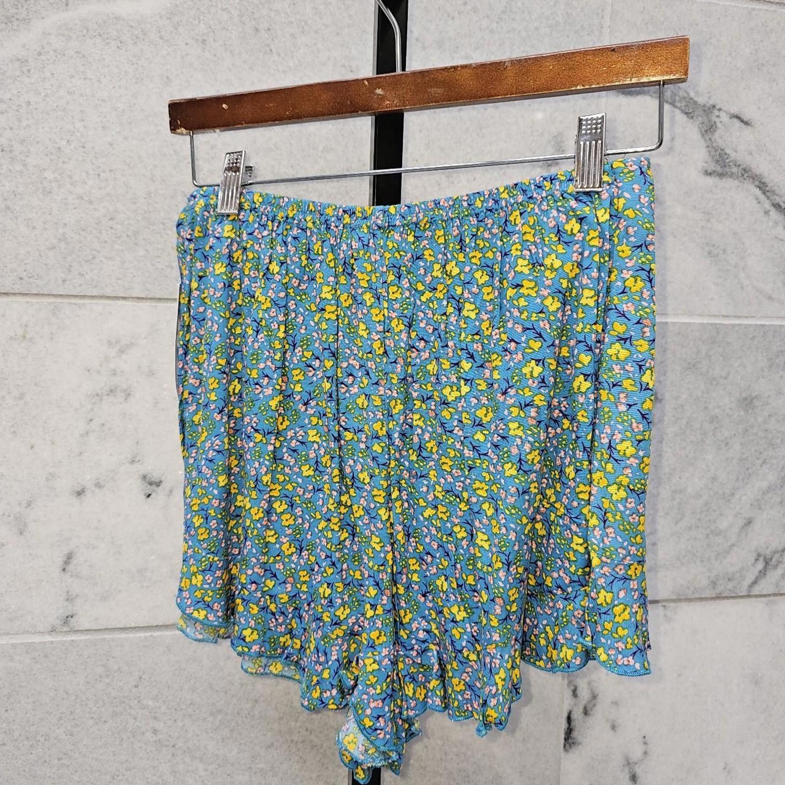 Other Women's Blue Floral Skirt Size 28" / US 6 / IT 42 - 3 Thumbnail