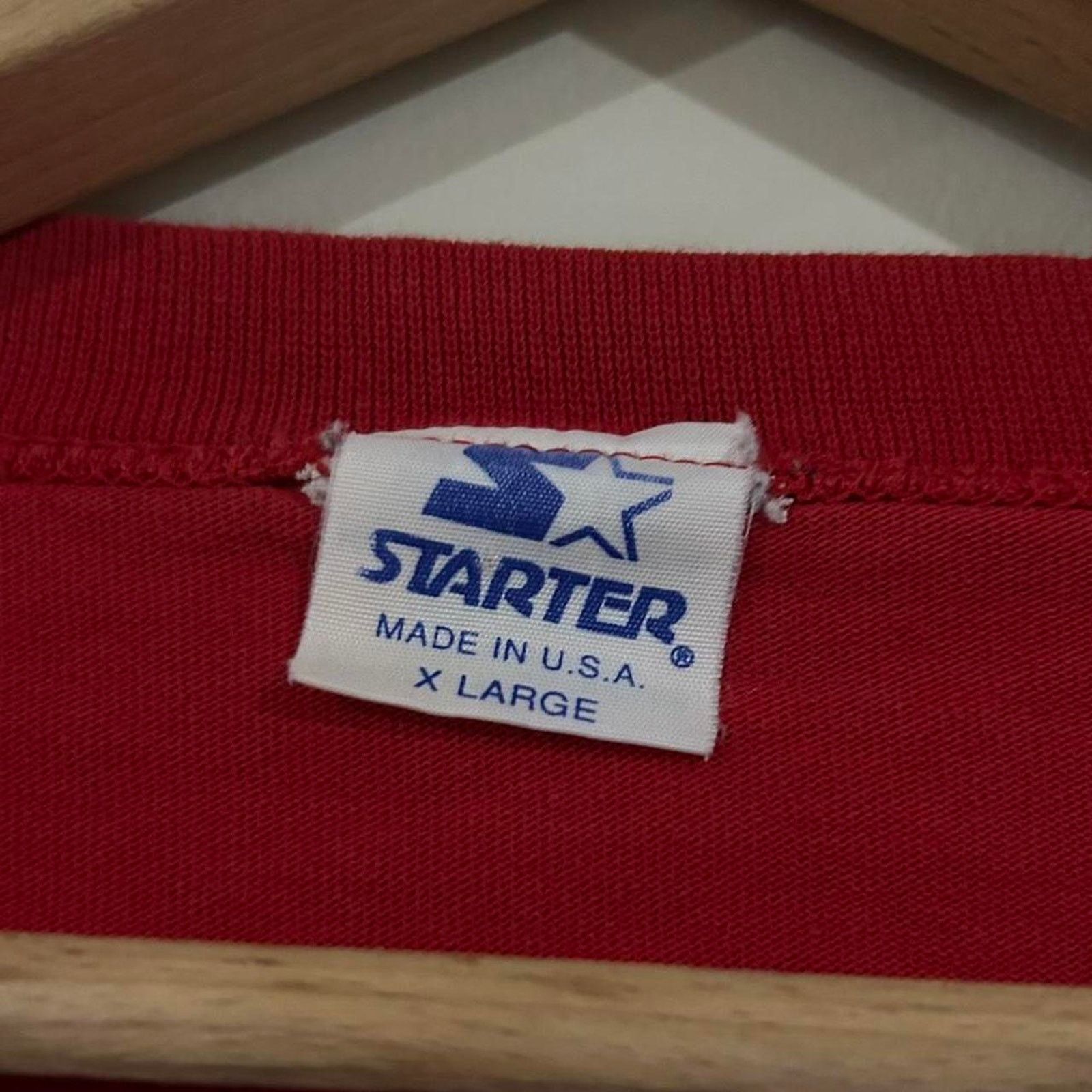 Starter Vintage Starter Football Long Sleeve Shirt Size US XL / EU 56 / 4 - 4 Thumbnail
