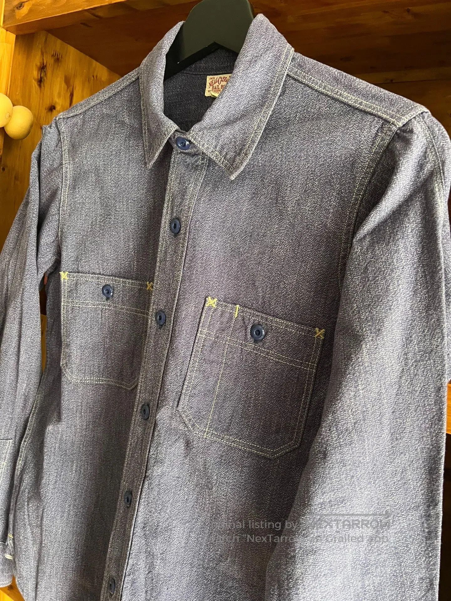 Freewheelers Freewheelers Indigo Selvedge Work Shirt. Size US M / EU 48-50 / 2 - 4 Thumbnail