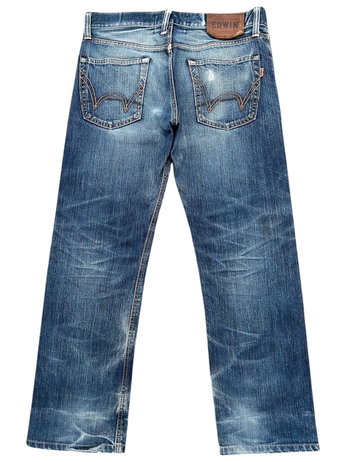 Kapital Vintage Edwin 503V Selvedge Distressed Denim Jeans Size US 36 / EU 52 - 1 Thumbnail