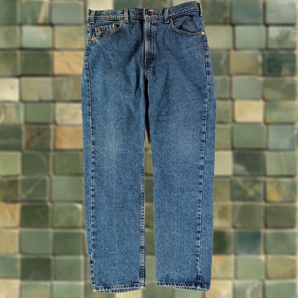 Levi's VINTAGE Levi's 505 Jeans Blue Made USA Mens 36x31 Straight 90s Mens Blue 36x31 Size US 36 / EU 52 - 1 Thumbnail