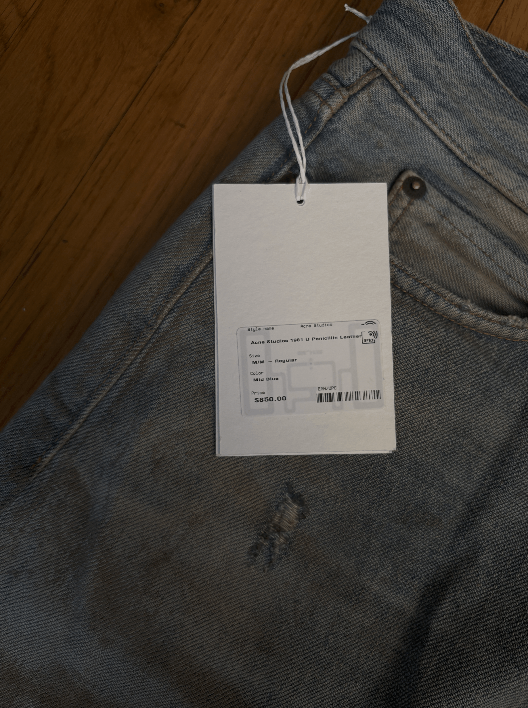 Acne Studios Acne Studios 1981 U Penicillin Leather - M/M Regular Size US 32 / EU 48 - 4 Thumbnail
