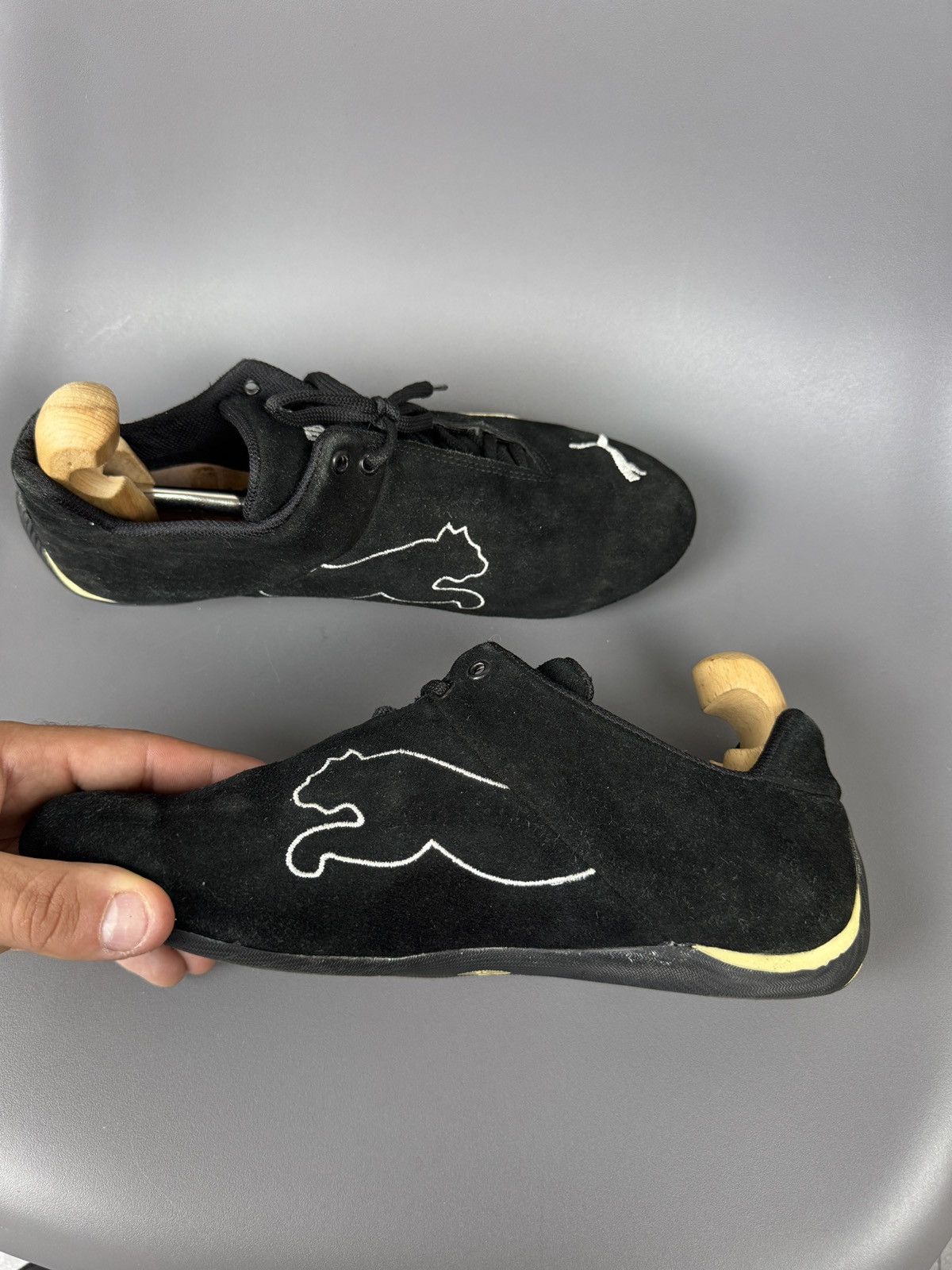Puma Vintage Puma SpeedCat Y2K Suede Shoes Size 40 made in USA Size US 7 / EU 40 - 14 Thumbnail