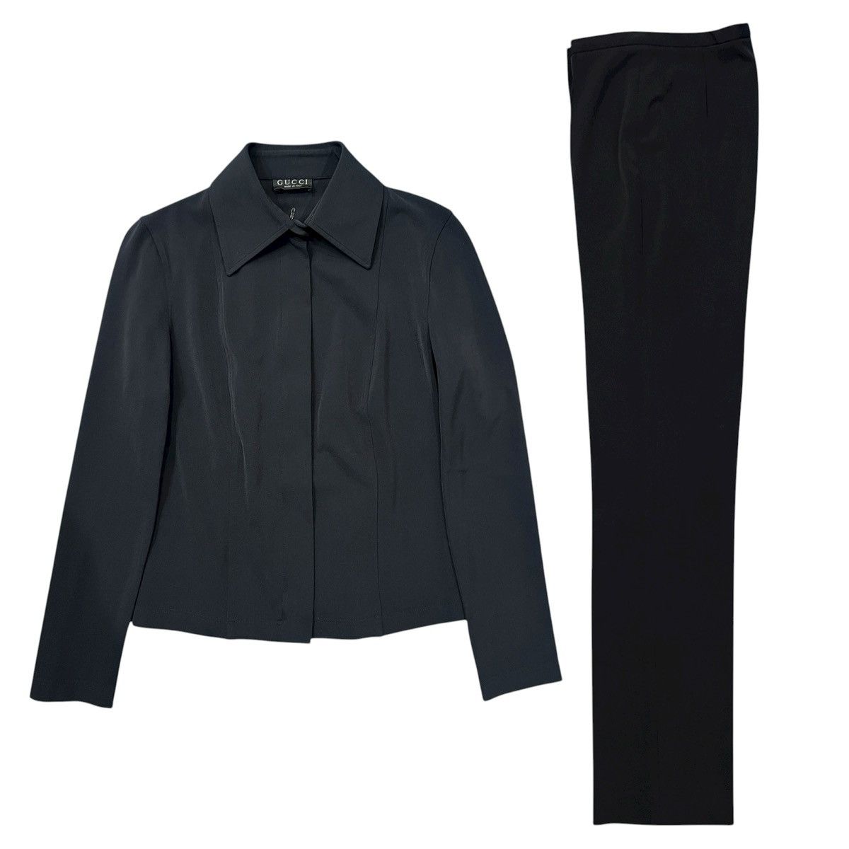 Gucci GUCCI 1997 TOM FORD Nylon Stretched Tracksuits Set-Up Size S / US 4 / IT 40 - 1 Thumbnail