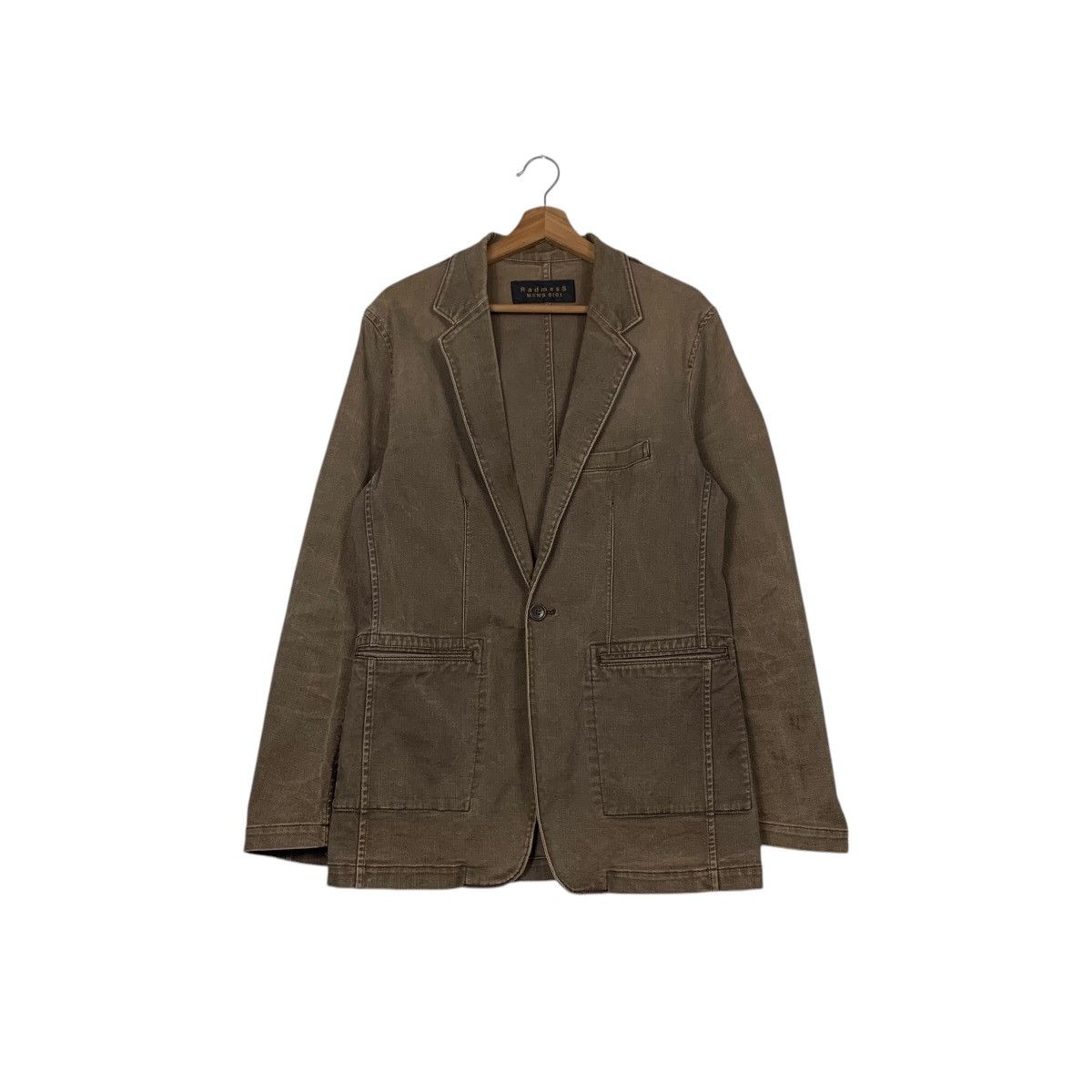 BIGI Radmess Men’s BIGI Hard Cotton Work Casual Jacket #2367-C106 Size US L / EU 52-54 / 3 - 1 Thumbnail