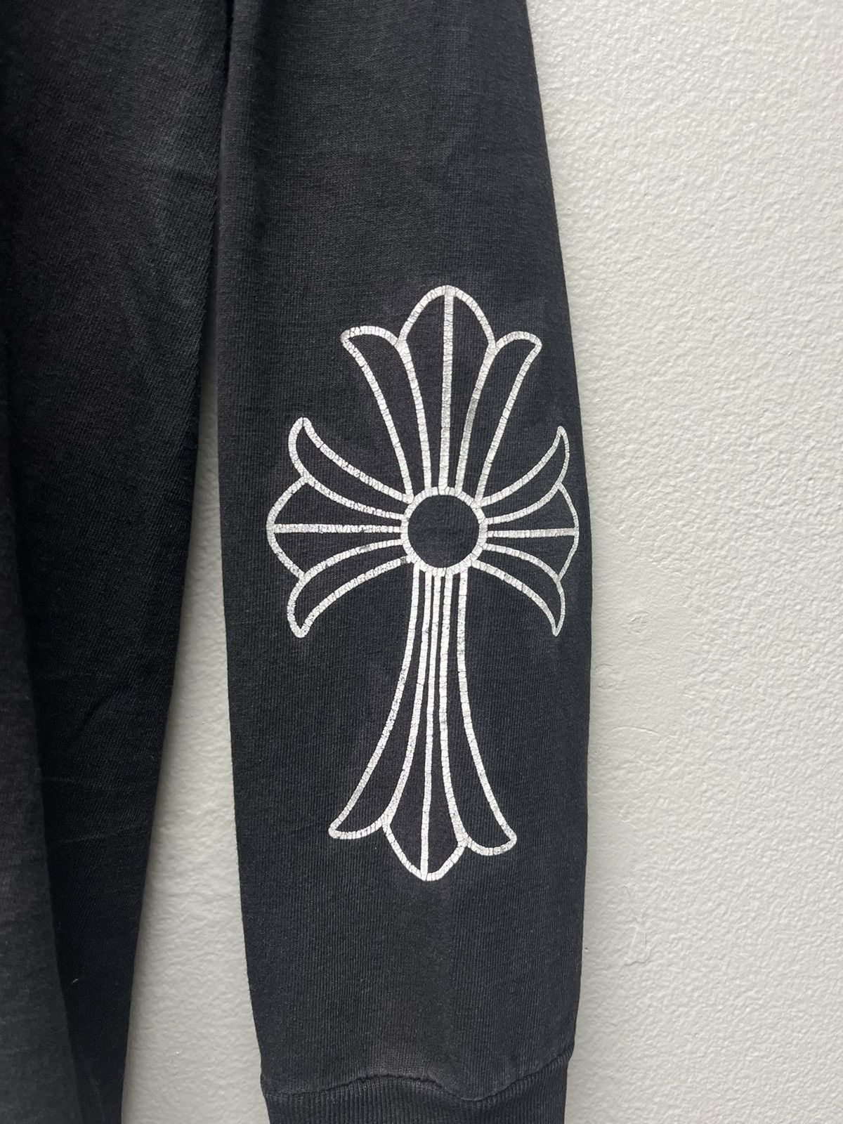 Chrome Hearts Chrome Hearts Scroll Logo Lucky Patch Cross Hit Longsleeve Size US M / EU 48-50 / 2 - 5 Thumbnail