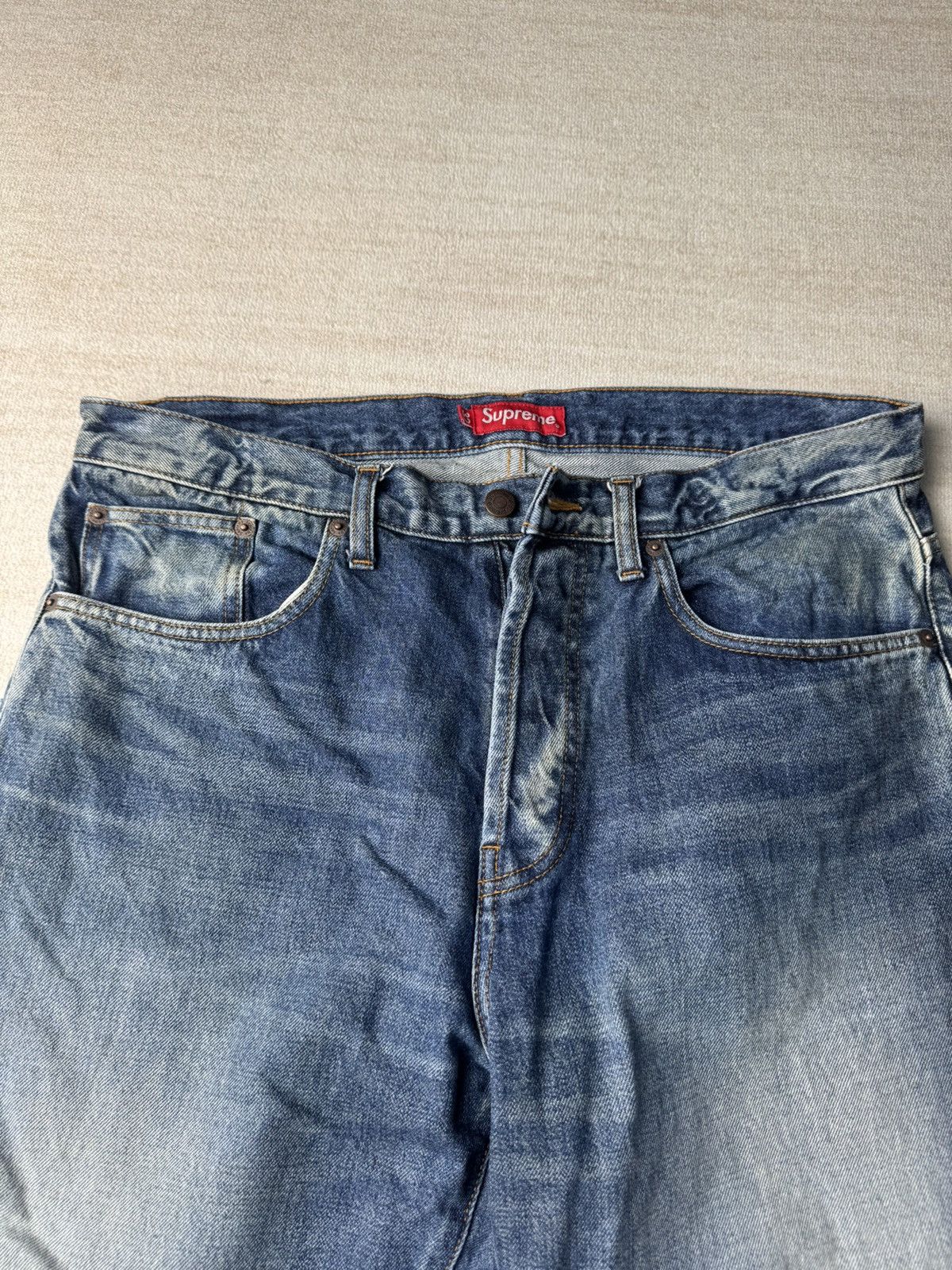Supreme Selvedge jean made in japan 32x30 Size US 32 / EU 48 - 4 Thumbnail