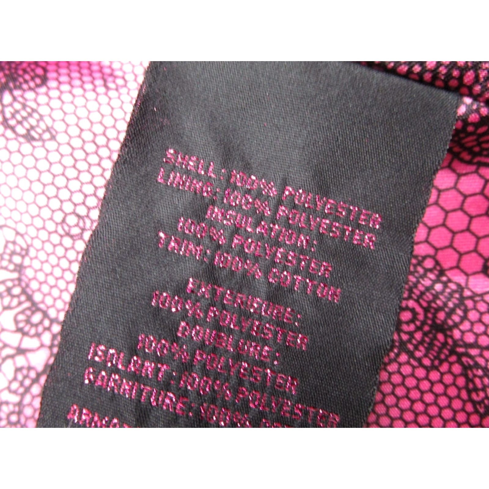 Betsey Johnson Betsey Johnson Jacket Women L Black Removable Hood Snap Front Rear Tie Hooded Pockets All Seasons Belted Long Sleeve Polyester Size L / US 10 / IT 46 - 5 Thumbnail