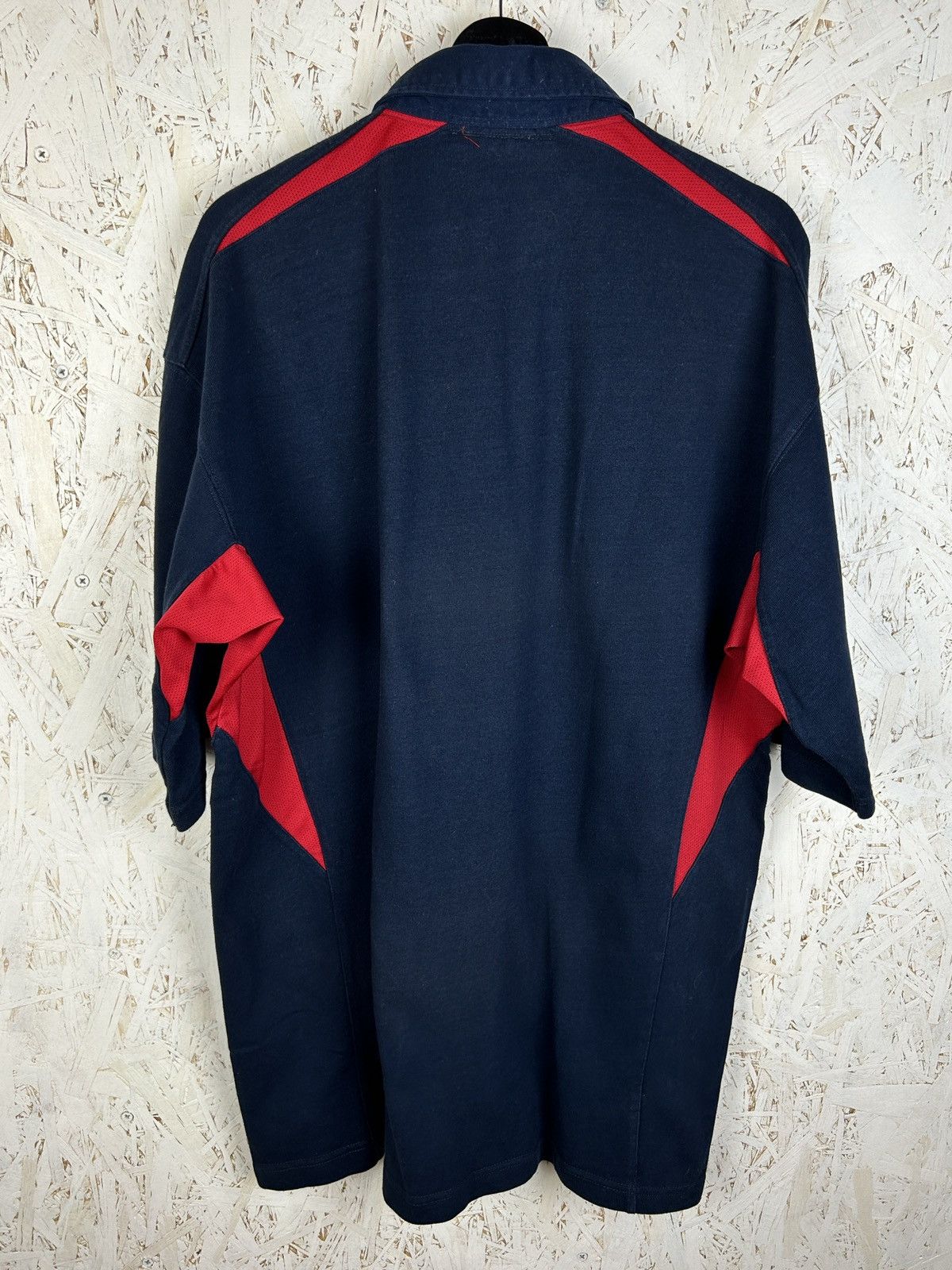 Vintage 00s Stanley Rugby Union England 2005 O2 Jersey Shirt XL Size US XL / EU 56 / 4 - 6 Thumbnail