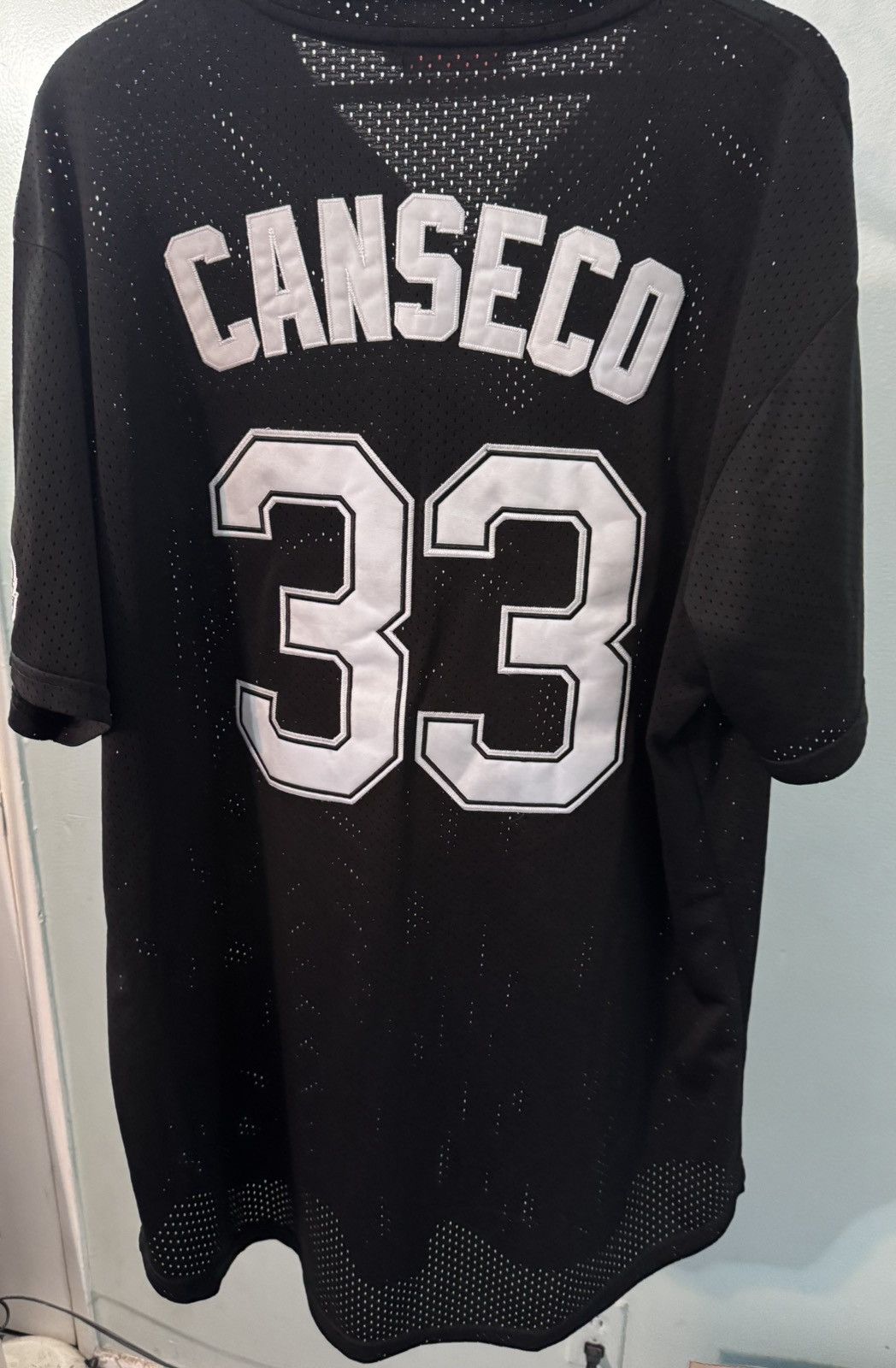 Mitchell & Ness Mitchell & Ness Black Mesh Cooperstown Collection Jersey XXL Size US XXL / EU 58 / 5 - 4 Thumbnail