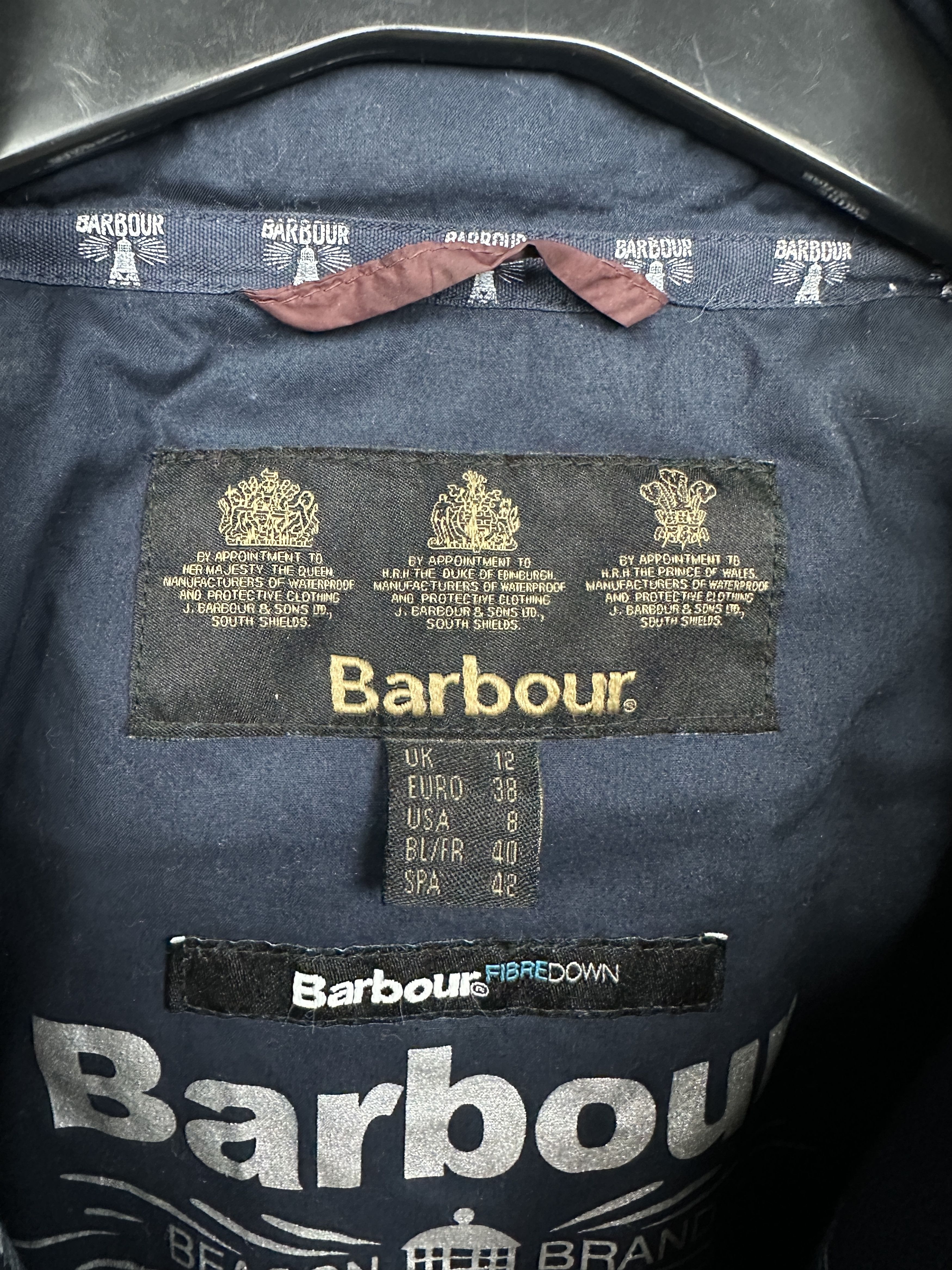 Barbour Barbour Womens Hamble Quilted Puffer Jacket Size M / US 6-8 / IT 42-44 - 4 Thumbnail