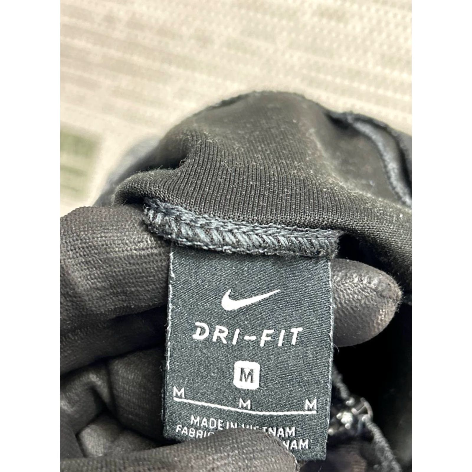 Nike Nike Hoodie Men Medium Gray Dri Fit Swoosh Logo Raglan Sleeve Full Zip Hooded Pockets Running Athleisure SS? Size US M / EU 48-50 / 2 - 5 Thumbnail