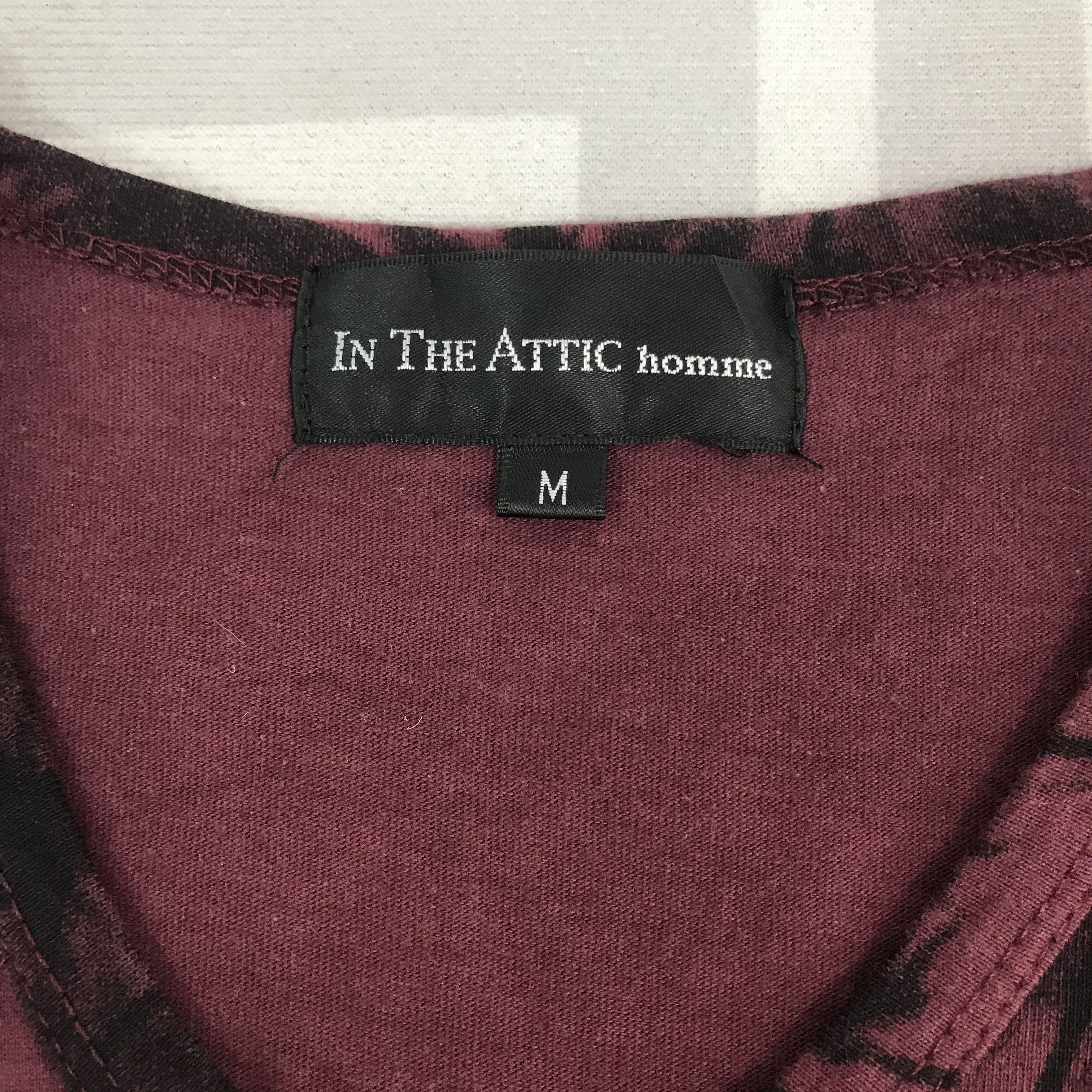 In The Attic × Japanese Brand Vintage In The Attic homme Punk style Fashion Japan T-shirt Size US M / EU 48-50 / 2 - 8 Thumbnail
