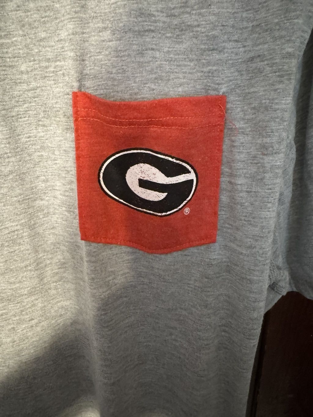 Champion Georgia Bulldogs Champion Pocket T-Shirt Men Size XL Gray Size US XL / EU 56 / 4 - 3 Thumbnail