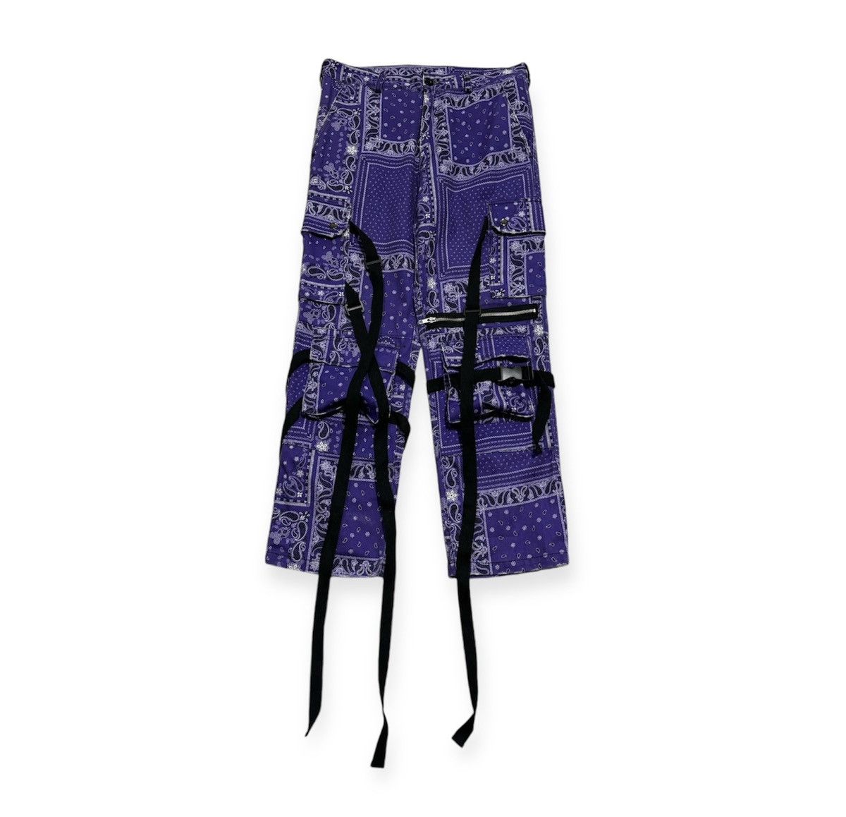 Japanese Brand × NUBIAN × Rogic Paisley Bondage Pants Size US 31 - 2 Thumbnail