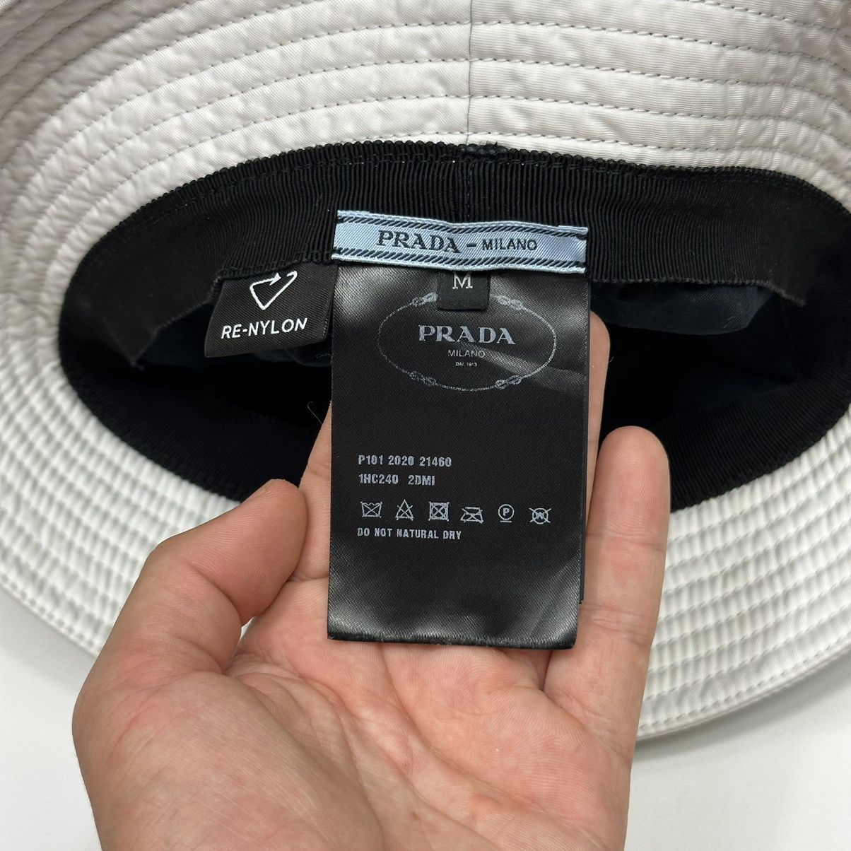 Prada Prada Milano 2020 Nylon Bucket Hat - S/M Size ONE SIZE - 10 Thumbnail