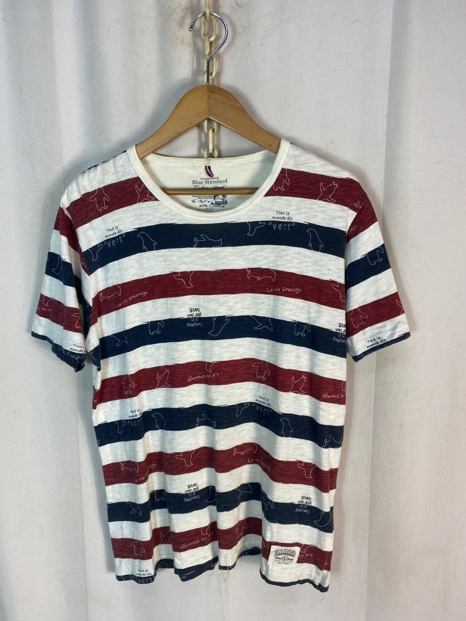 Japanese Brand Master tailor blue standard fullprint tshirt Size US M / EU 48-50 / 2 - 1 Thumbnail