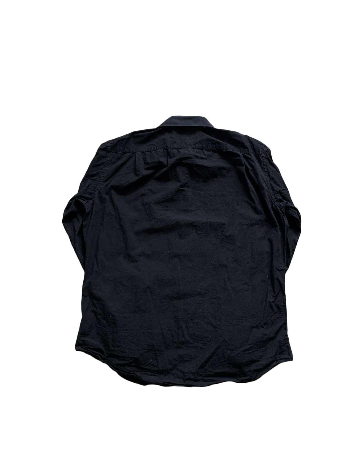 Vintage × Vivienne Westwood Vivienne Westwood Shirt Mens 58 Plain Black Long Sleeve Size US XL / EU 56 / 4 - 4 Thumbnail