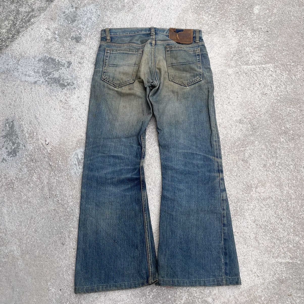 Marks & Spencer × Vintage “SPENCER” CRAZY VINTAGE SPENCER BOOTCUT DIRTY JEANS DENIM Size US 30 / EU 46 - 10 Thumbnail