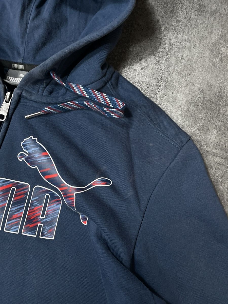Puma 🔥RARE🔥Puma Hoodie Zip Vintage Y2K Spellout Rare Size US S / EU 44-46 / 1 - 9 Thumbnail