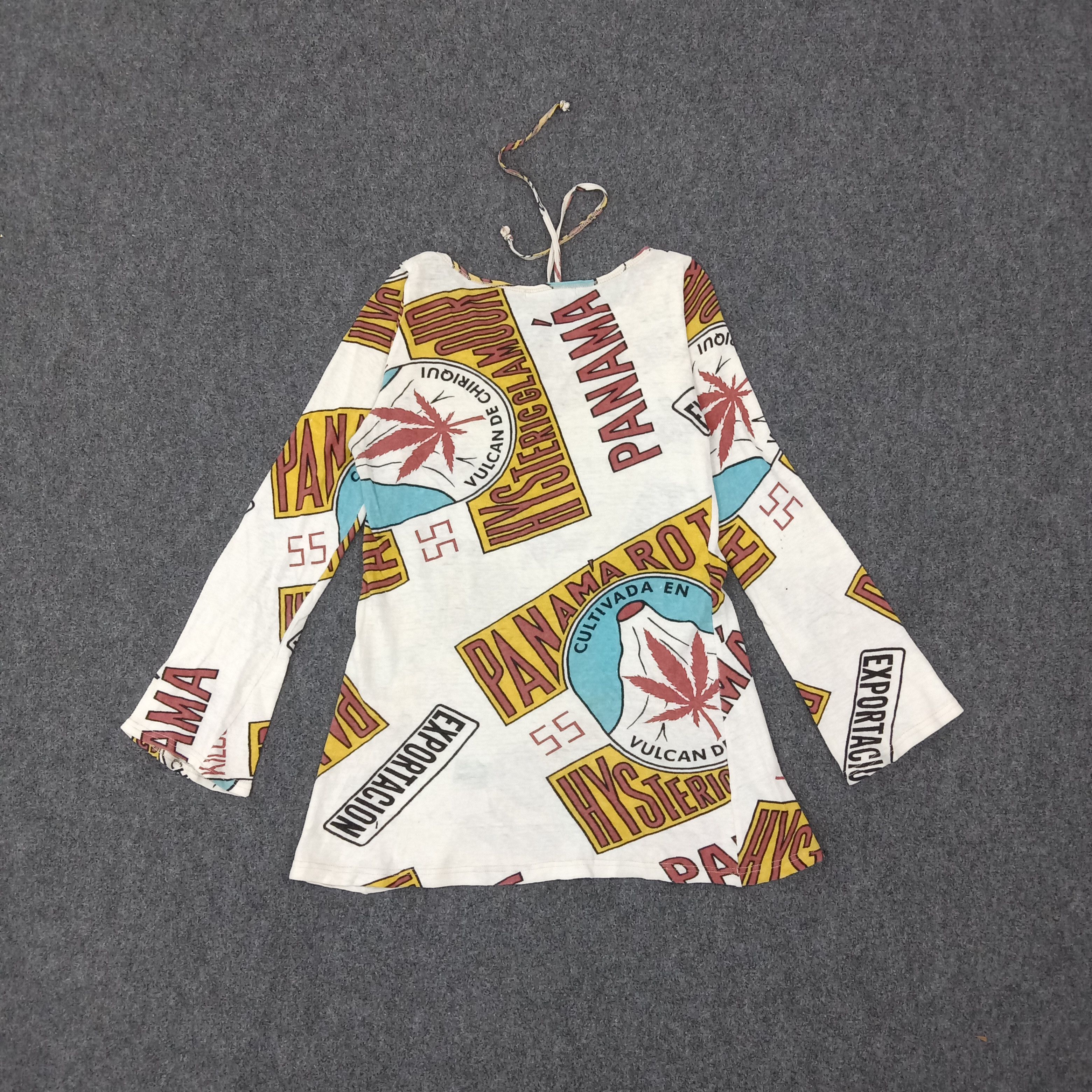 Hysteric Glamour Hysteric Glamour Panamaroja Button Tshirt C267N43 Size XS / US 0-2 / IT 36-38 - 5 Thumbnail
