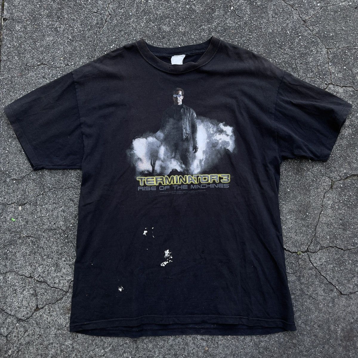 2003 Terminator 3 Shirt Rise of the Machines Promo Shirt