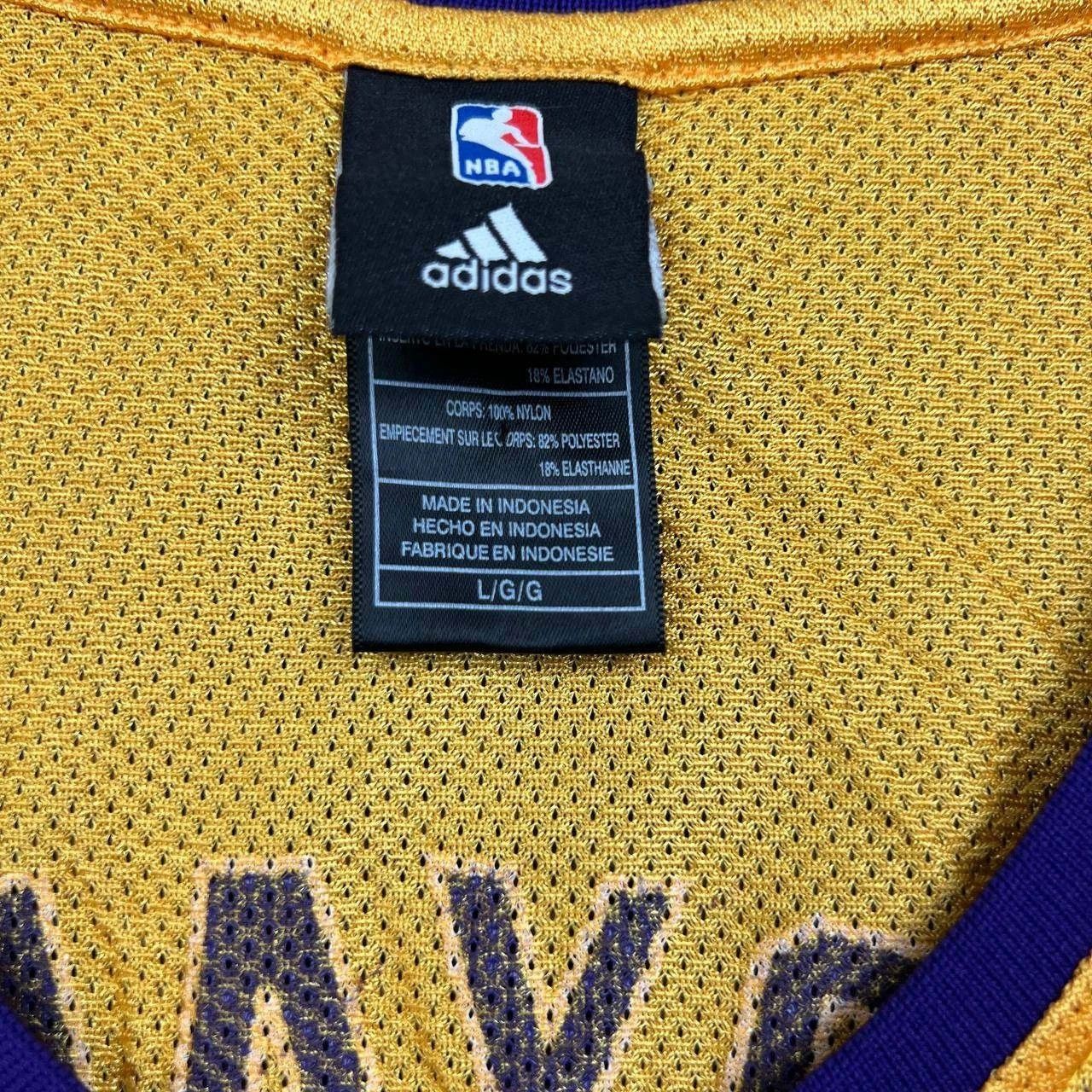 Adidas Los Angeles LA Lakers Bryant #24 Jersey Shirt Women L Size L / US 10 / IT 46 - 6 Thumbnail