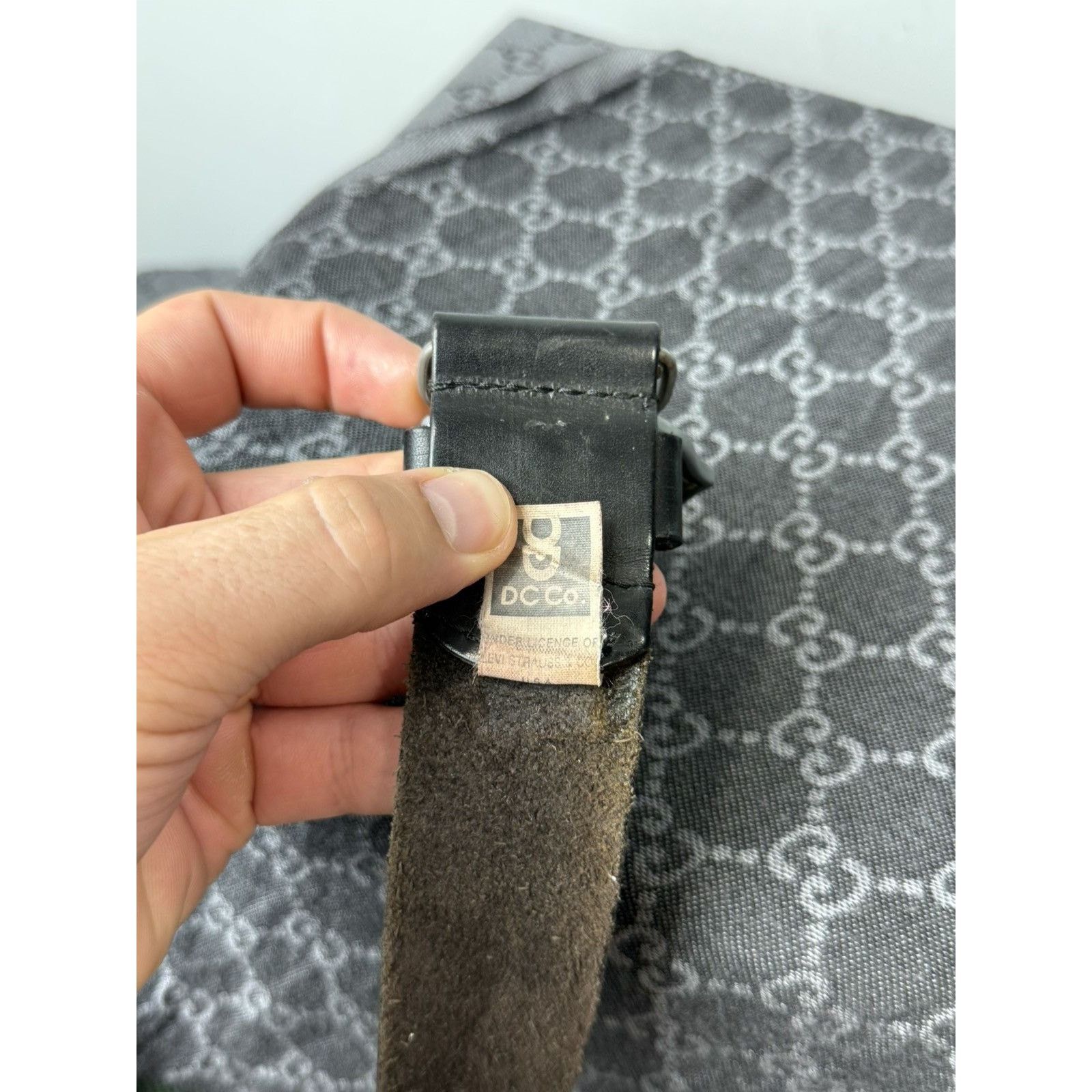 Levi's Vintage Levi’s Leather Belt American Vintage Size ONE SIZE - 7 Thumbnail