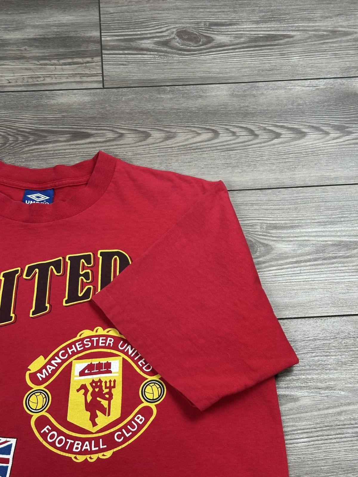 Umbro Vintage 90’s Umbro Manchester United T Shirt Size US L / EU 52-54 / 3 - 5 Thumbnail