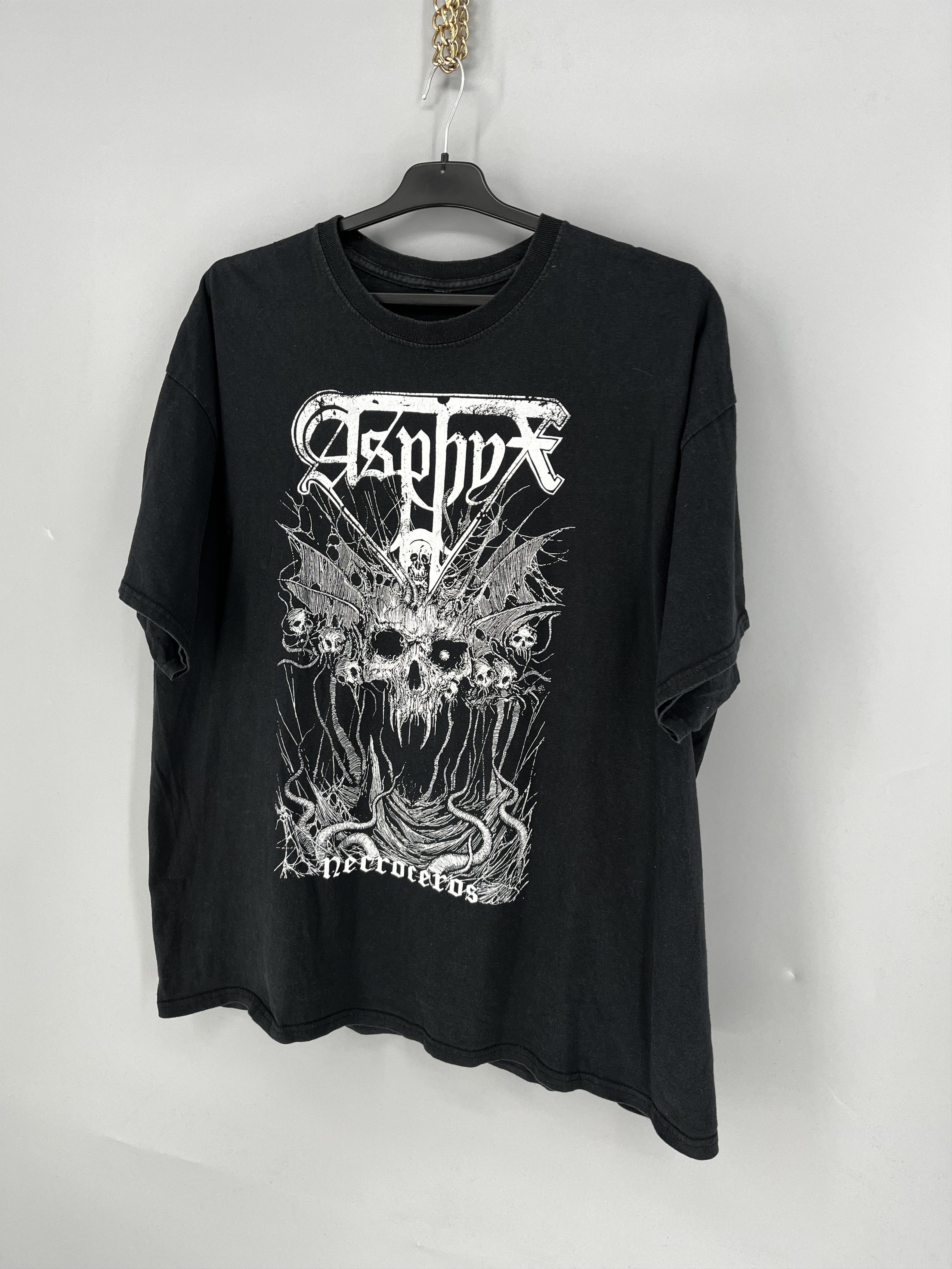 Band Tees Asphyx Crush the Cenotaph Death Metal Tee Size US M / EU 48-50 / 2 - 3 Thumbnail