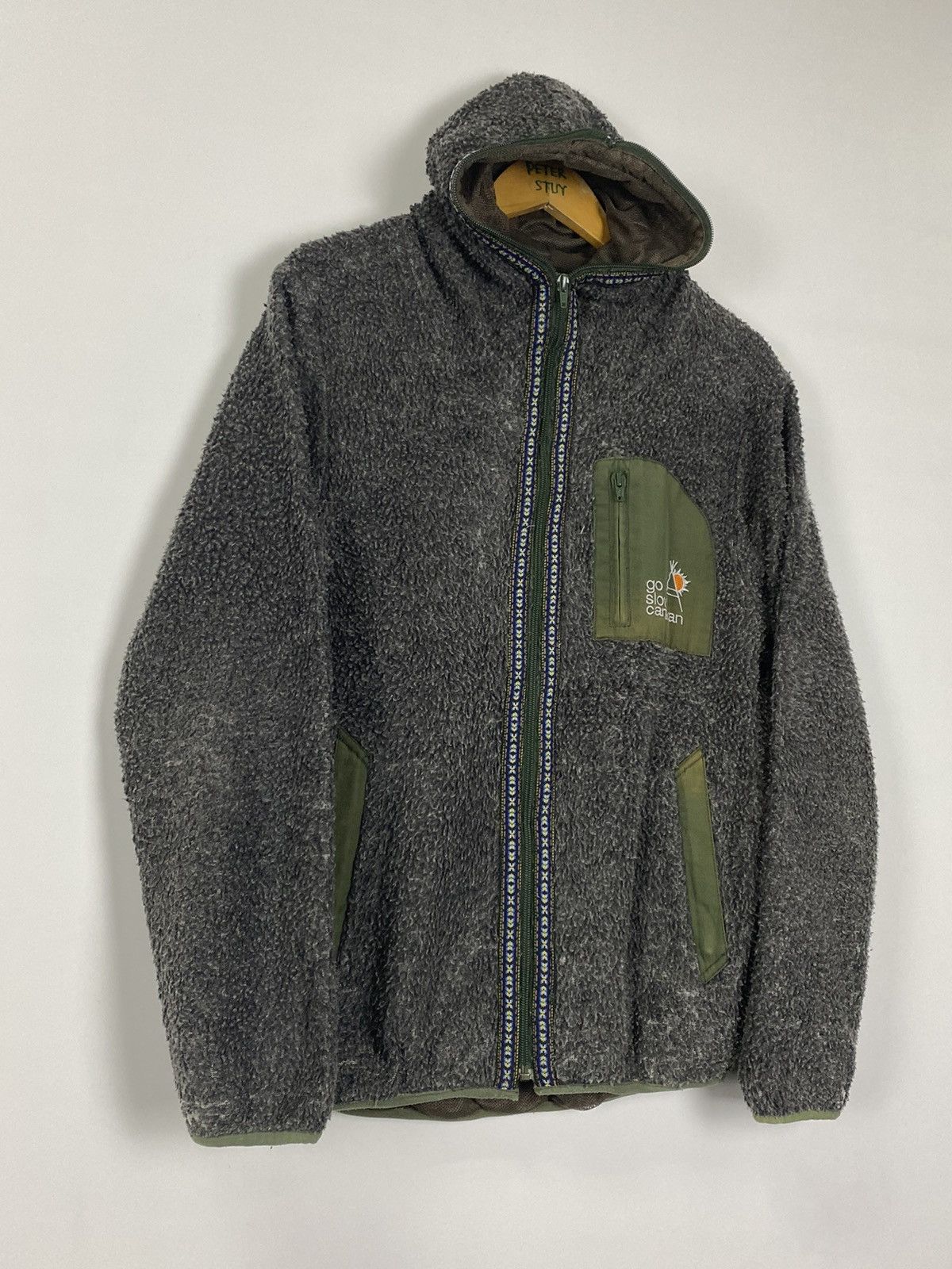 Vintage × go slow caravan Glo Slow Carawan Sherpa Jacket Size US M / EU 48-50 / 2 - 4 Thumbnail