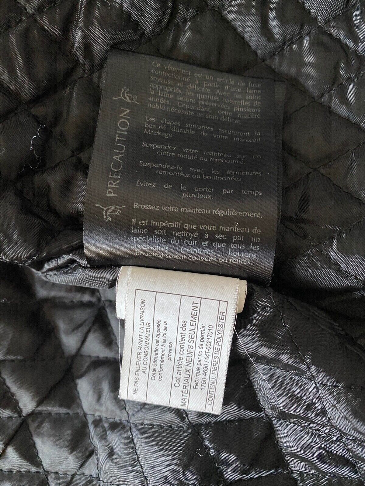 Mackage MACKAGE WOOL CASHMERE COAT TRANSFORMER SHEARLING COLLAR Size M / US 6-8 / IT 42-44 - 11 Thumbnail