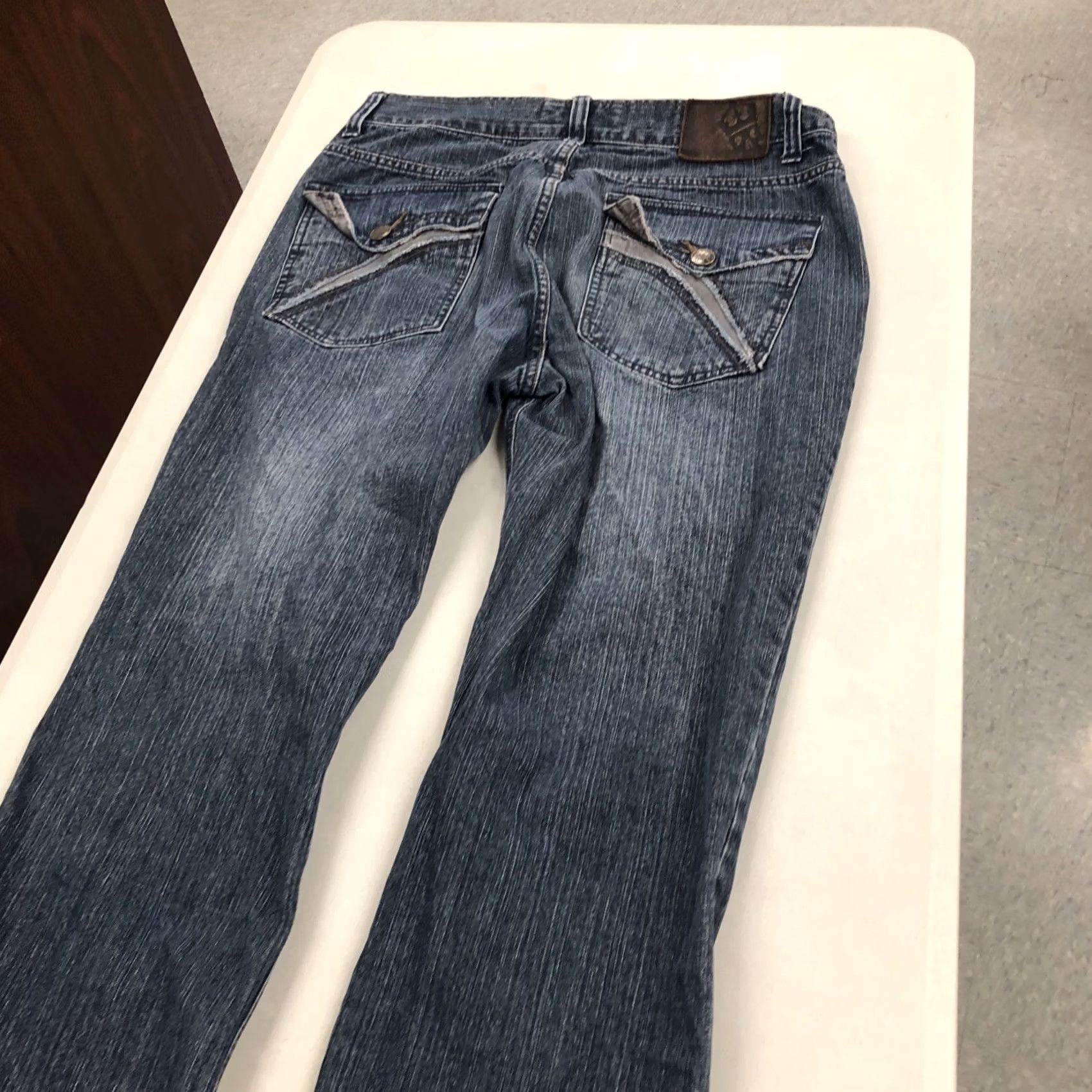Vintage MICROS Jeans Shirt? lol Size US 33 - 2 Thumbnail