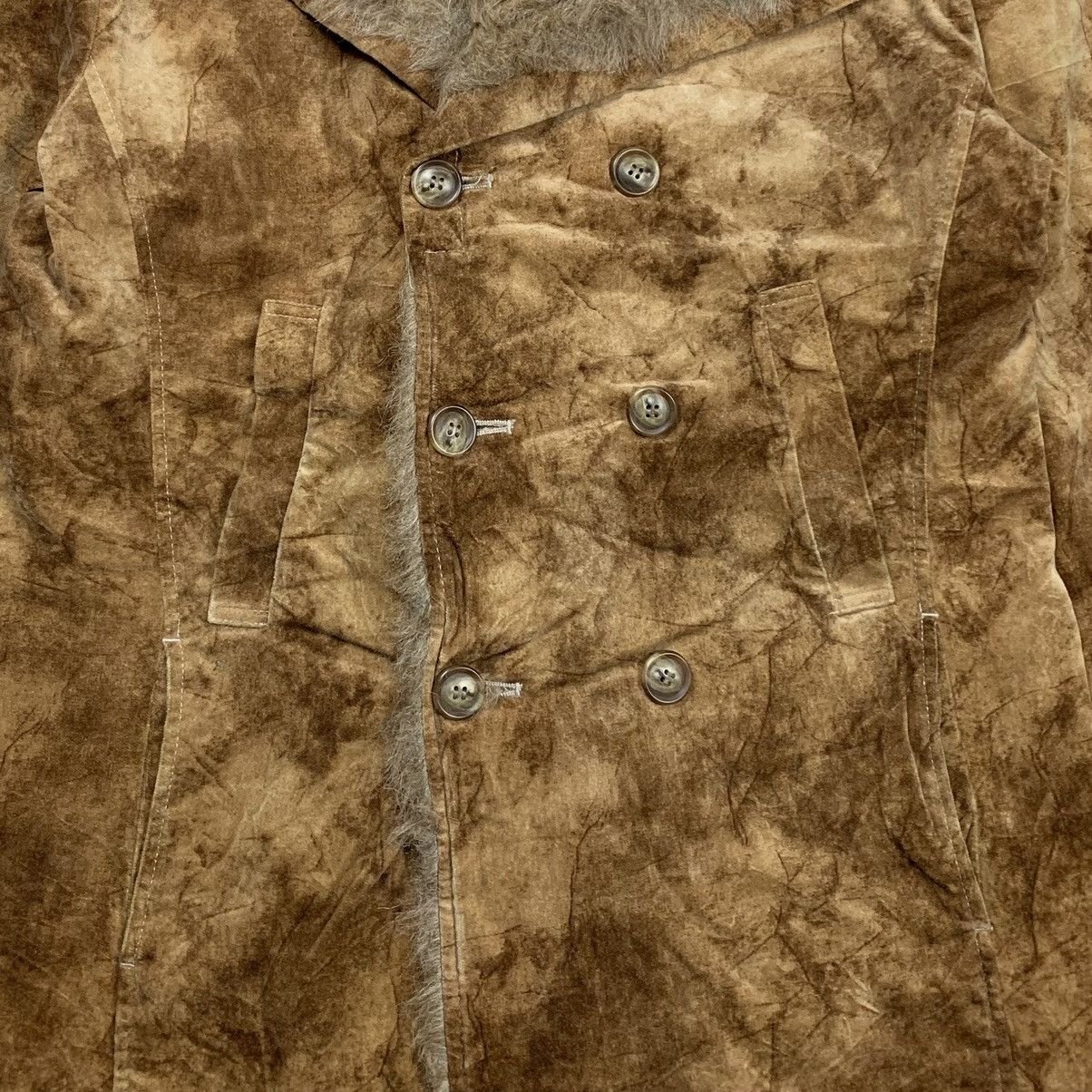 If Six Was Nine × Le Grande Bleu (L.G.B.) × Tornado Mart tornado mart double breast fur coat jacket Size US L / EU 52-54 / 3 - 4 Thumbnail