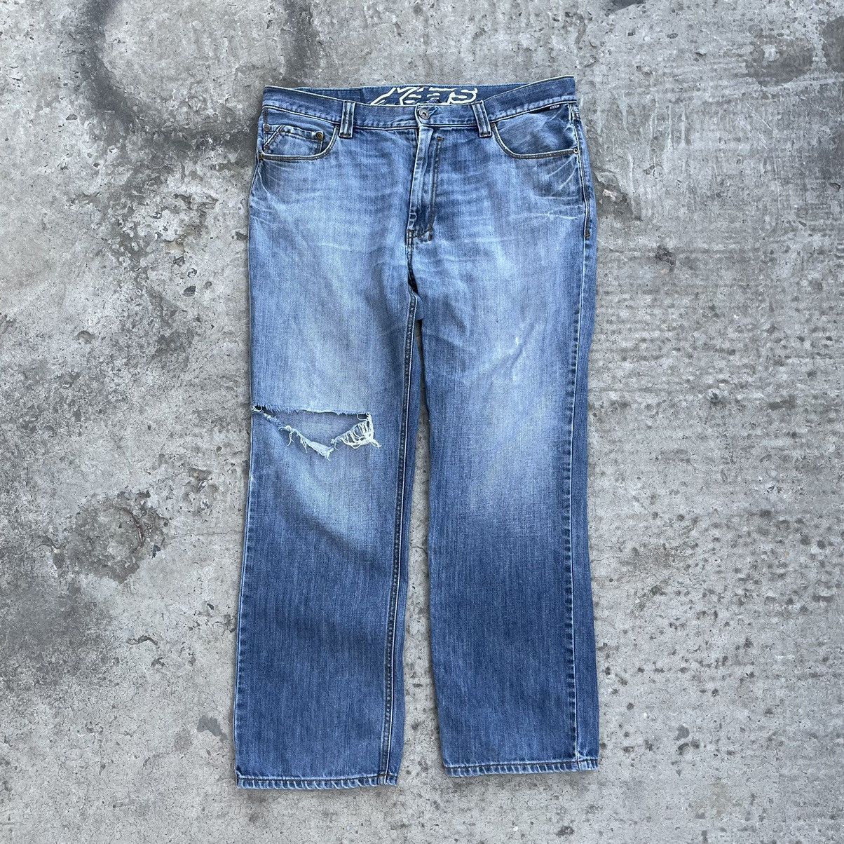 20471120 × Alpinestars Vintage AlpineStar Jeans Size 38 90s Style USA Racing Moto Size US 38 / EU 54 - 2 Thumbnail