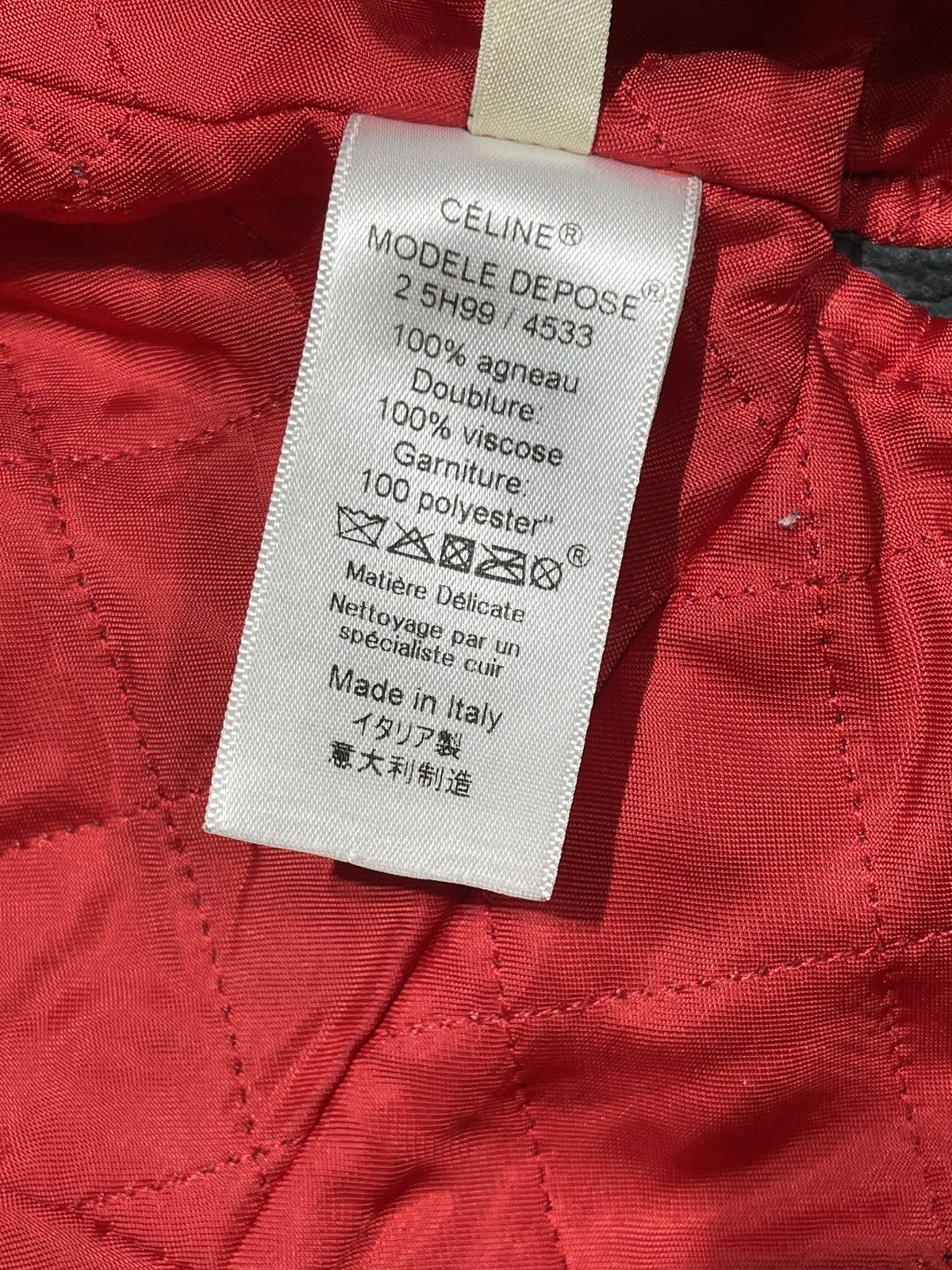 Celine Celine Phoebe Biker Leather Riders Jacket Size XS / US 0-2 / IT 36-38 - 13 Thumbnail