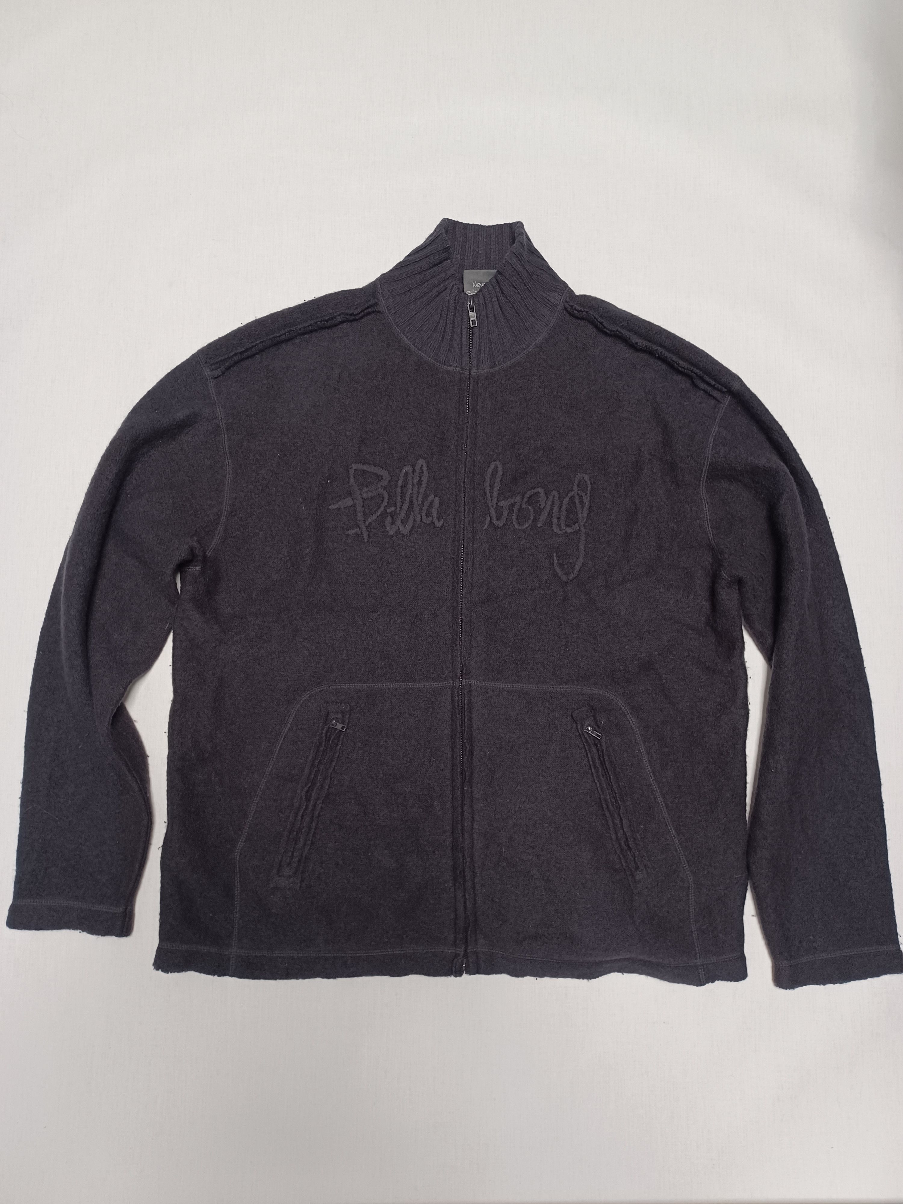 Billabong Billabong 100% wool big embroidered logo vintage zip sweater Size US L / EU 52-54 / 3 - 1 Thumbnail