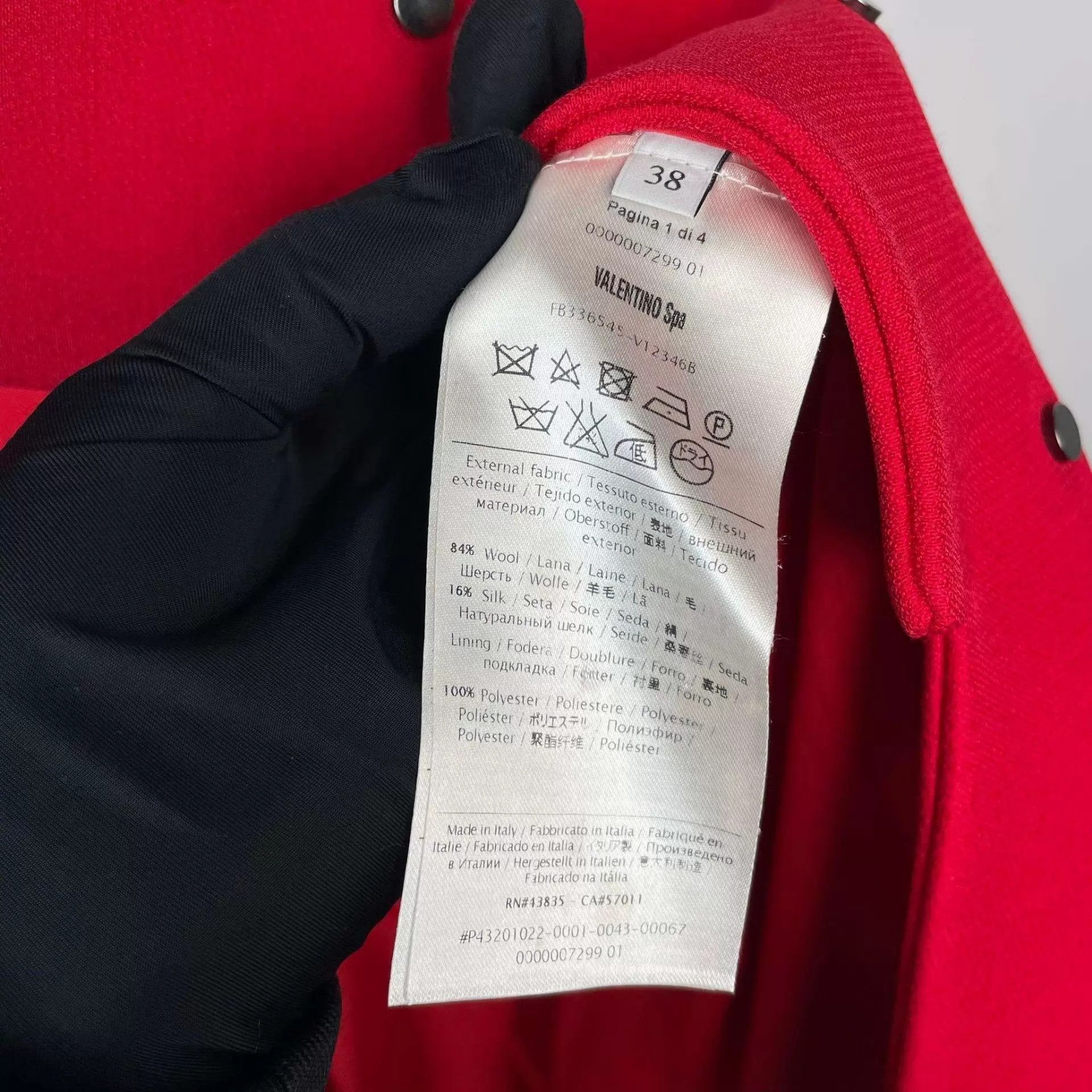 Valentino Valentino 97 New Red Overcoat IT 38 Size XS / US 0-2 / IT 36-38 - 7 Thumbnail