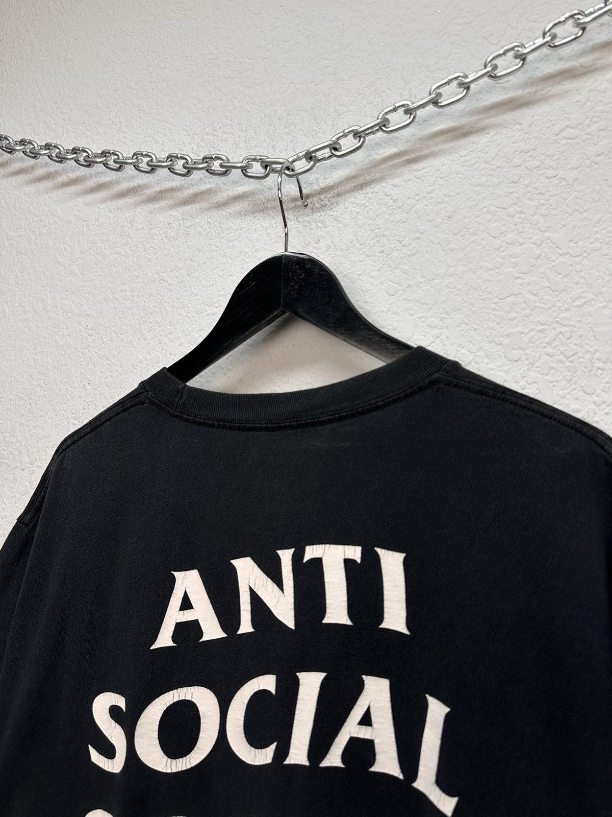 Anti Social Social Club Vintage USA Anti Social Club T-shirt Streetwear tee Y2K GOA Size US L / EU 52-54 / 3 - 8 Thumbnail