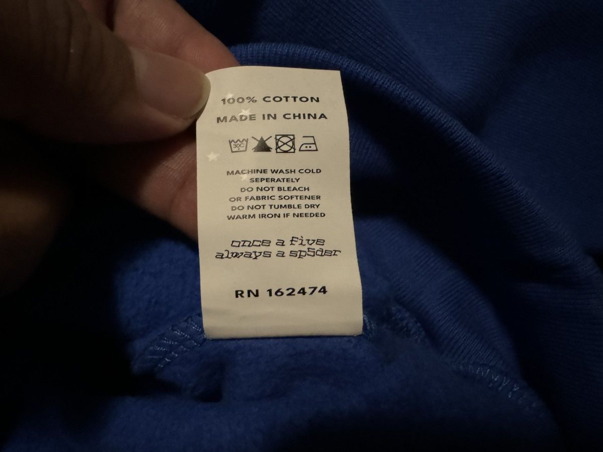 Sp5der Sp5der Angel Number Blue Hoodie Size Medium Size US M / EU 48-50 / 2 - 9 Thumbnail