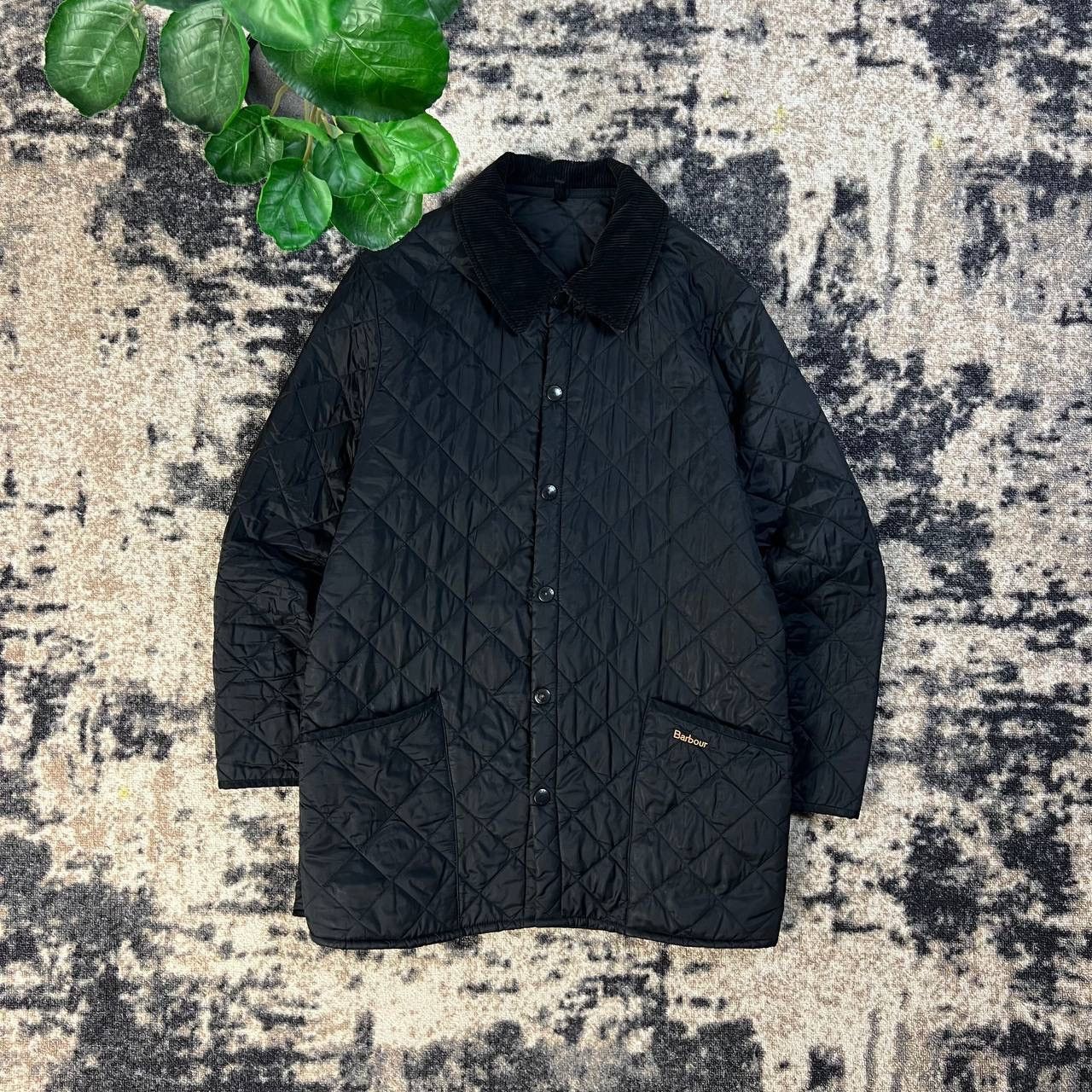 Barbour Barbour Mini Logo Vintage Y2K Quilted Button Up Jacket Size US M / EU 48-50 / 2 - 1 Thumbnail