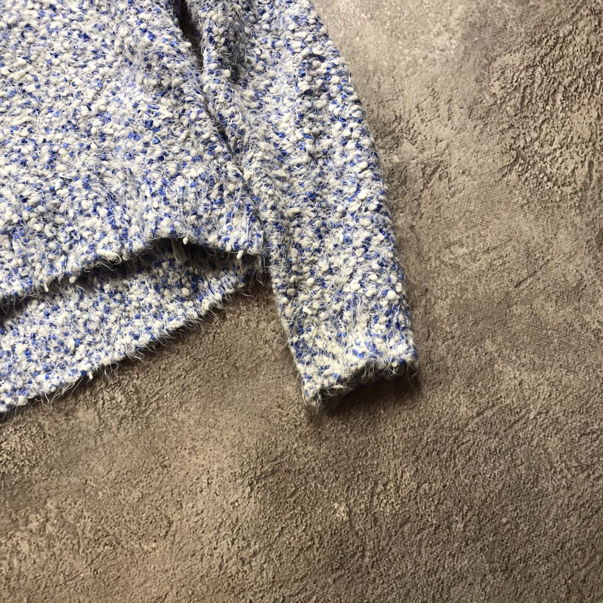 Japanese Brand Vintage Y2K ABSTRACT MOHAIR SWEATER Knitted Oversized 90s Size M / US 6-8 / IT 42-44 - 5 Thumbnail